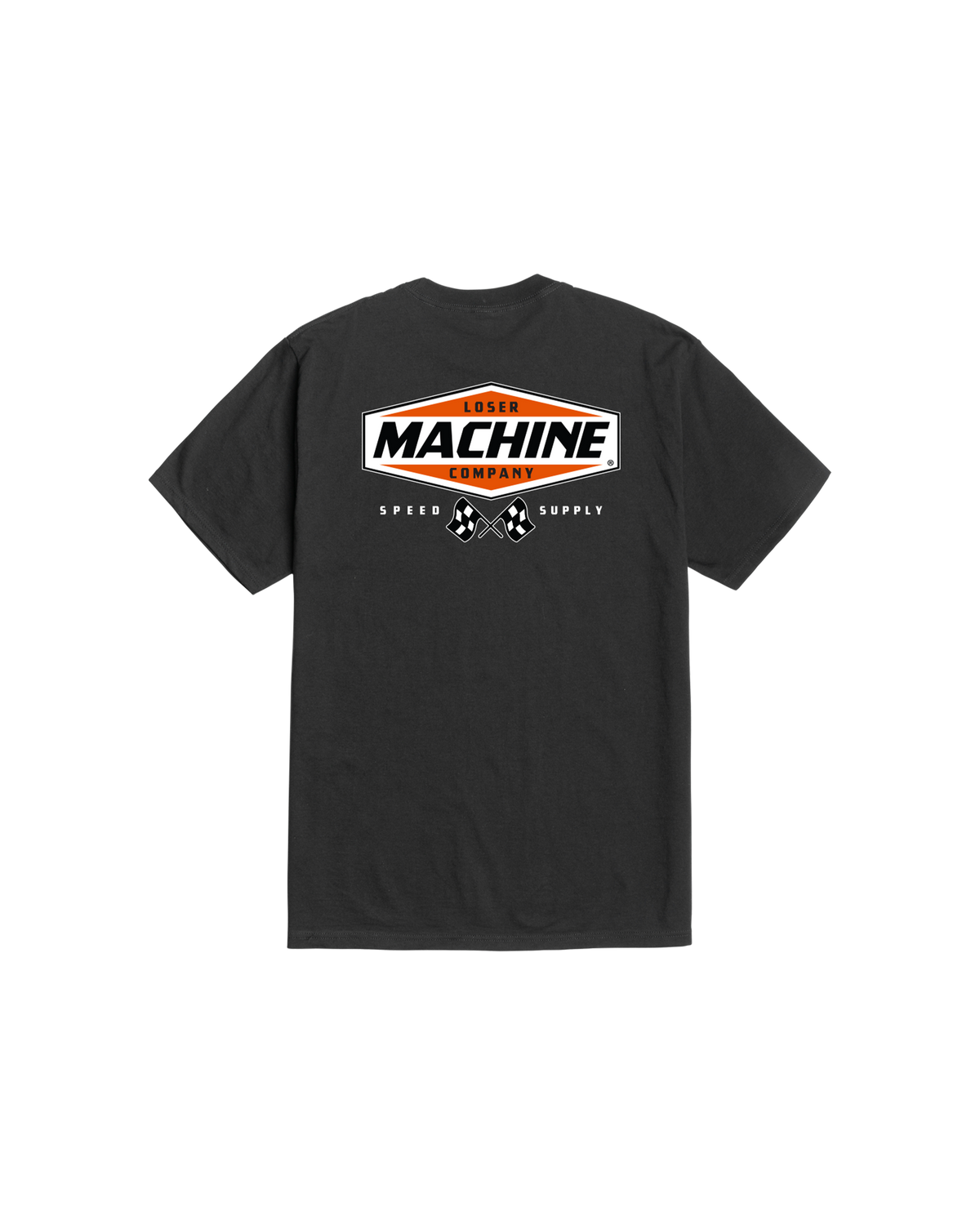 loser machine overdrive stock t-shirt black