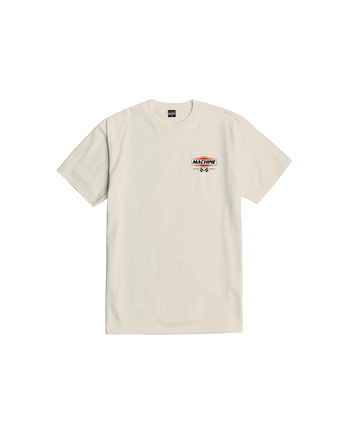 loser machine overdrive stock t-shirt cream