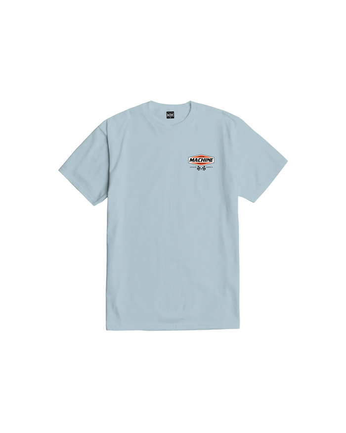loser machine overdrive stock t-shirt lt blue