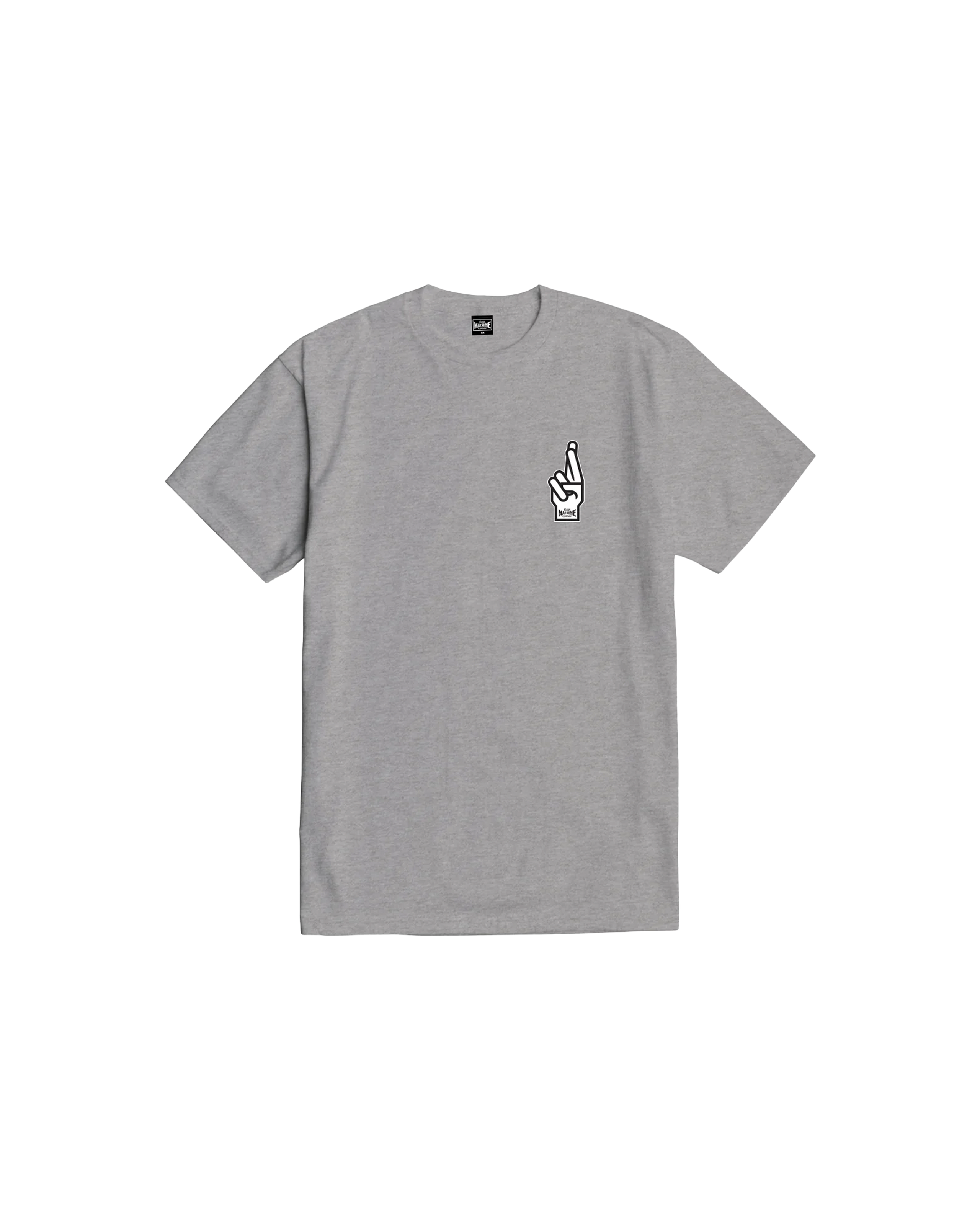 loser machine new og stock t-shirt heather grey