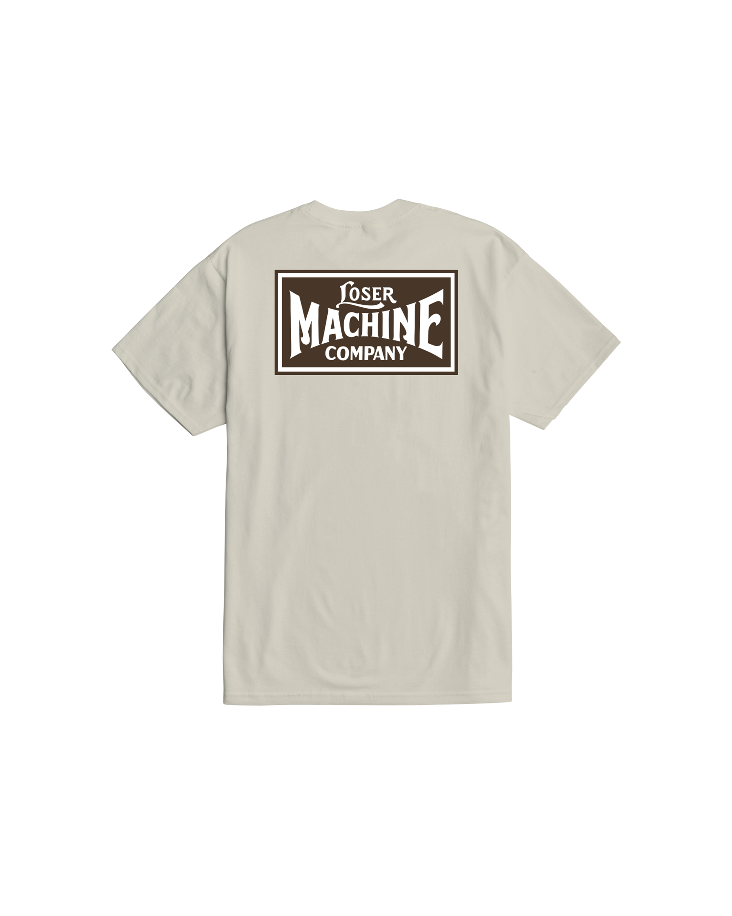 loser machine new og stock t-shirt cream