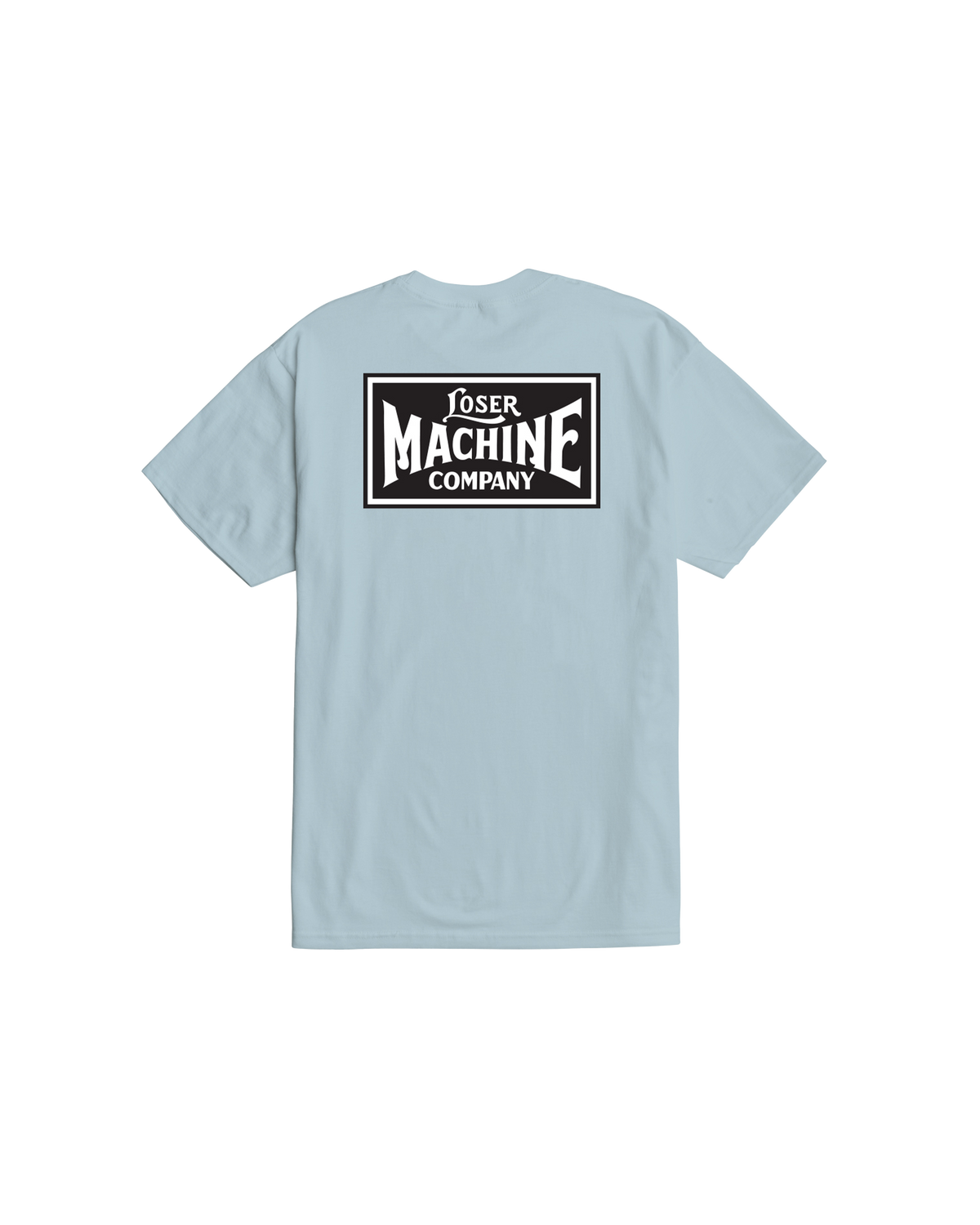 loser machine new og stock t-shirt lt blue