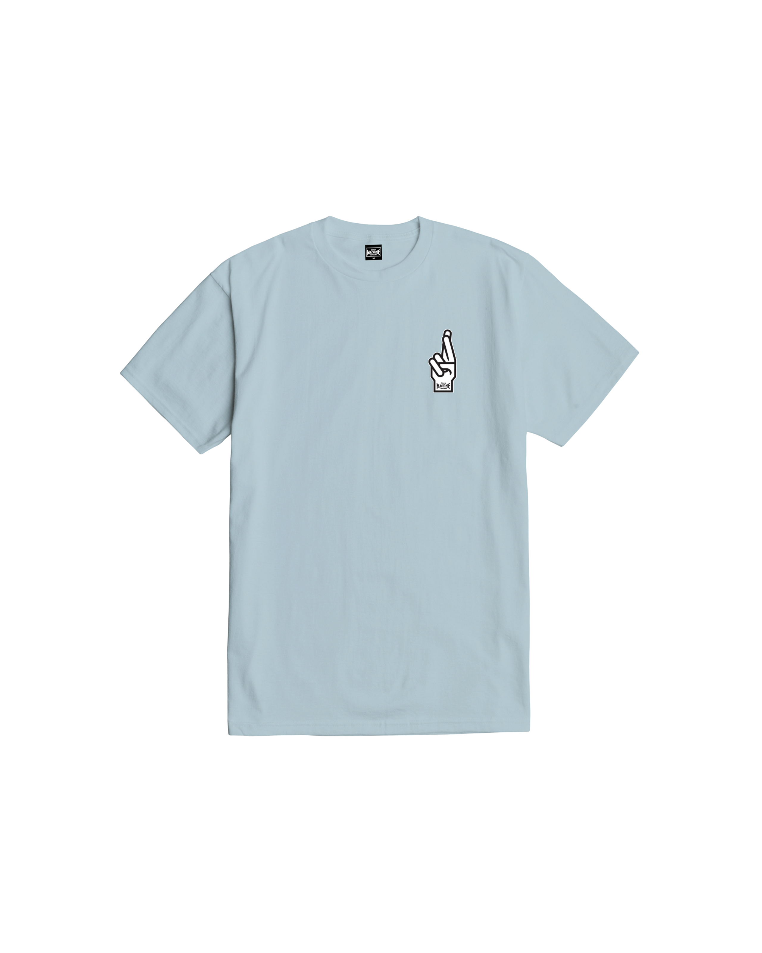 loser machine new og stock t-shirt lt blue