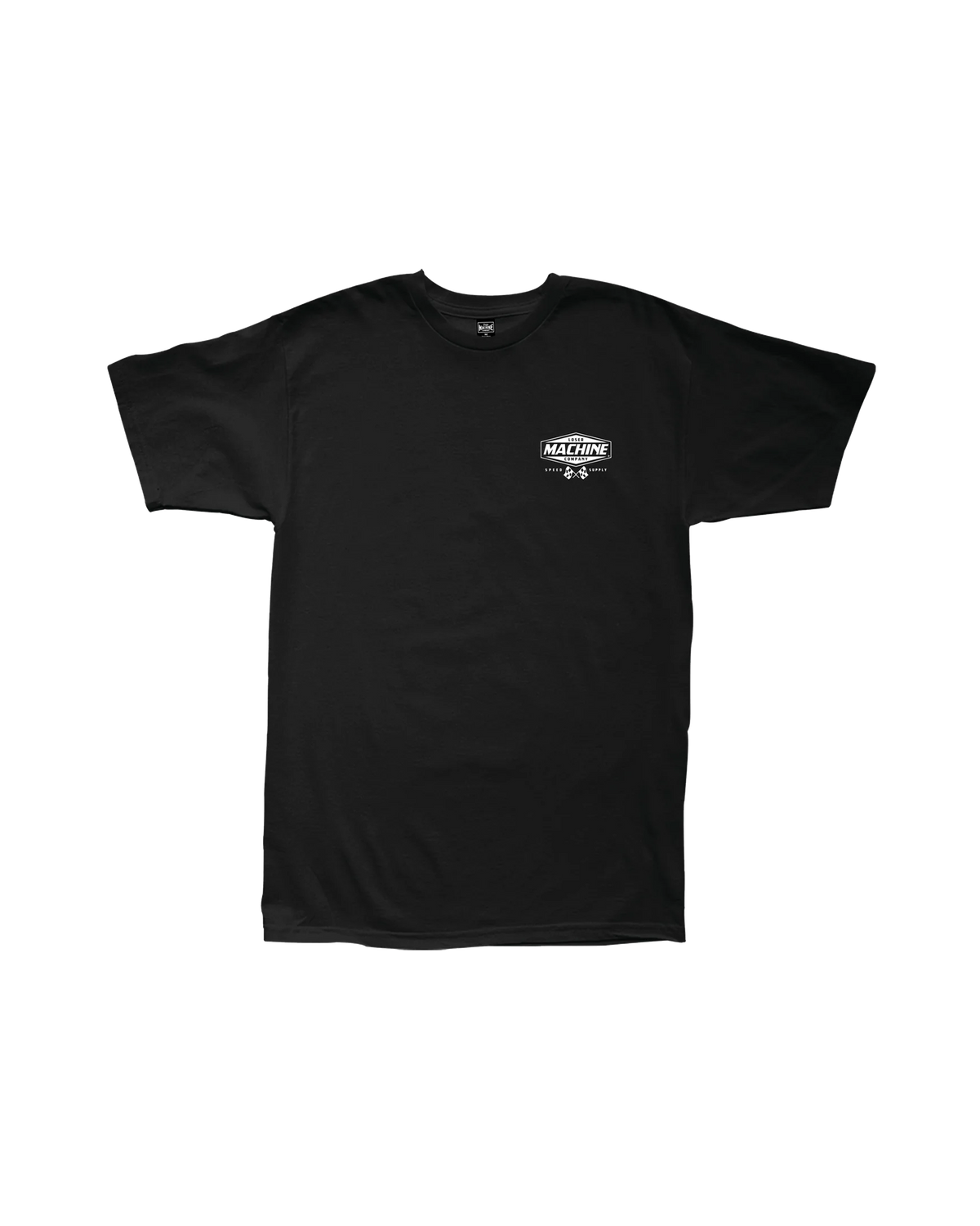 loser machine chrome bird stock t-shirt black
