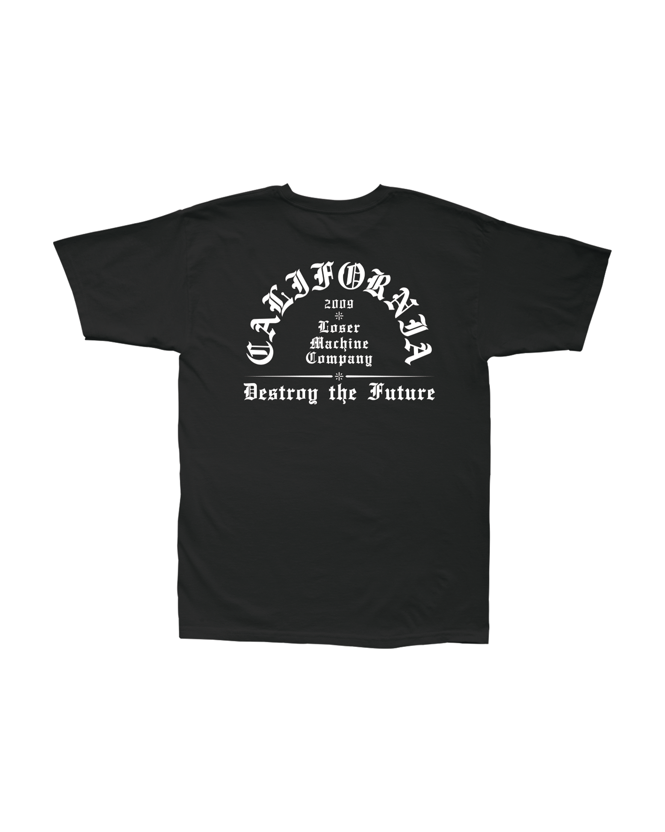 loser machine established stock t-shirt black