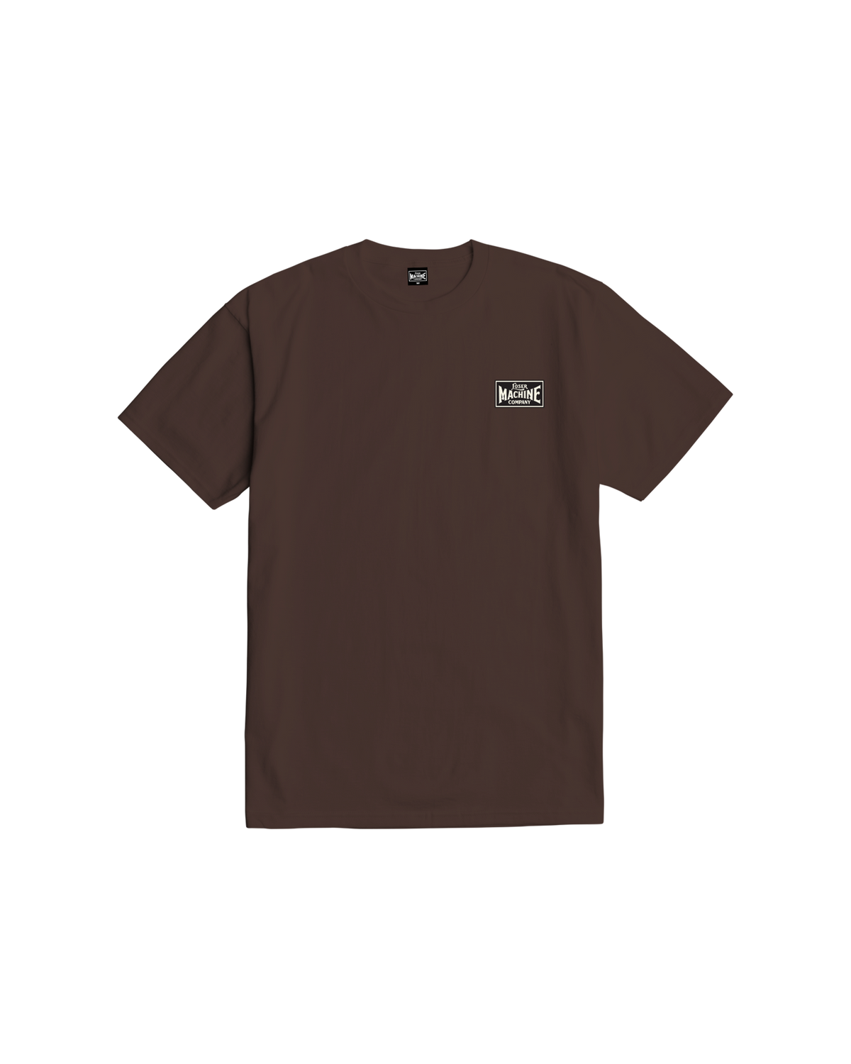loser-machine-good-luck-fingers-stock-t-shirt-java-brown