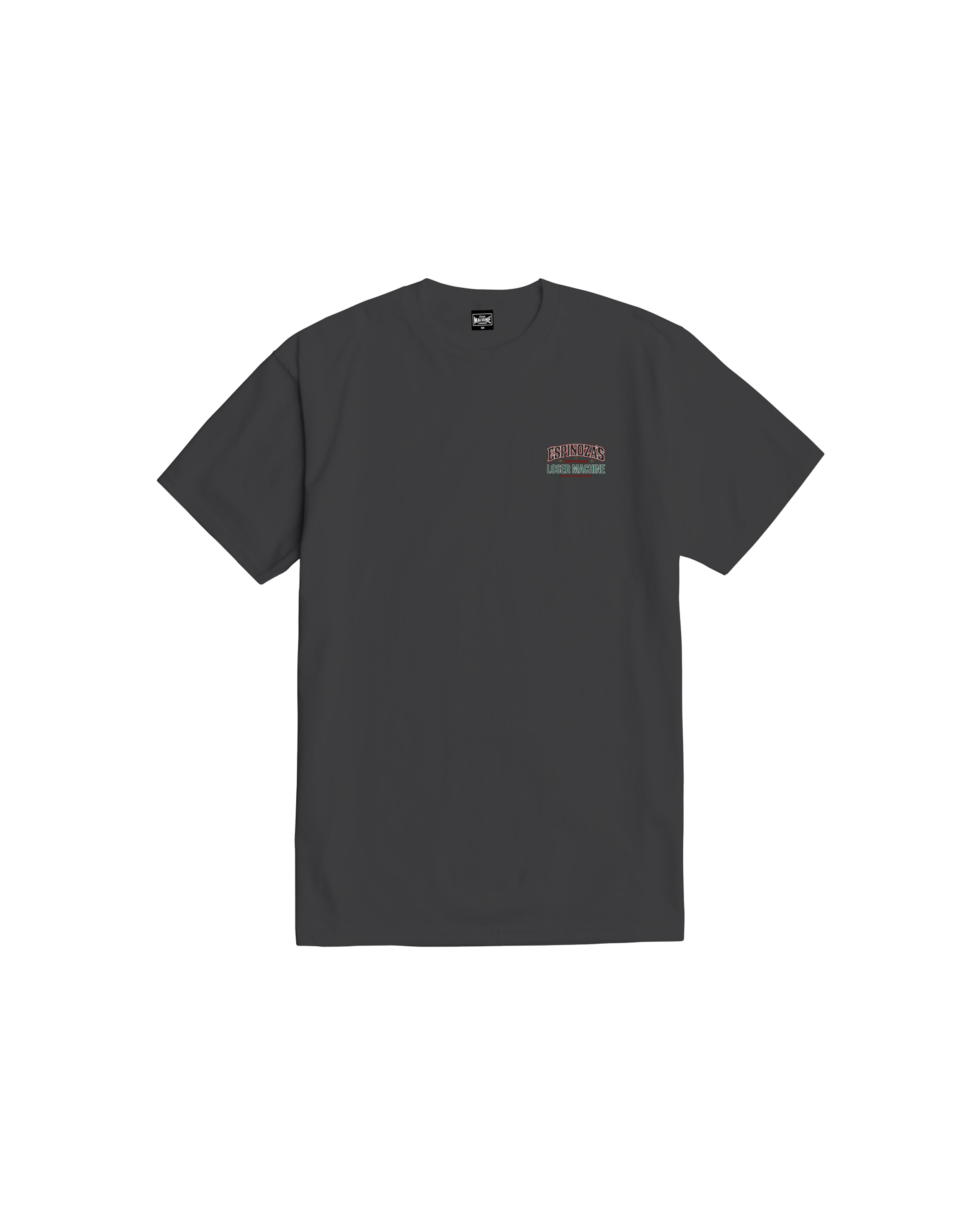 loser machine rosemead stock t-shirt charcoal