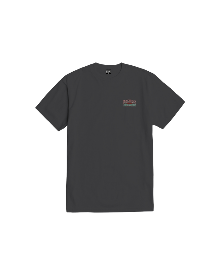 loser machine rosemead stock t-shirt charcoal