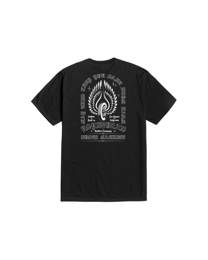 loser machine protected stock t-shirt black