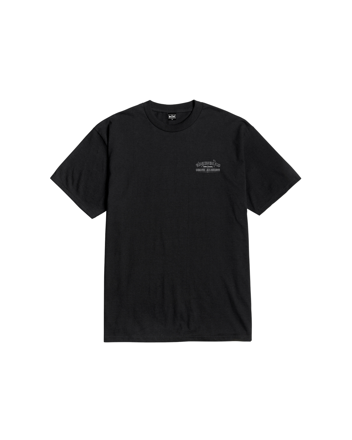 loser machine protected stock t-shirt black