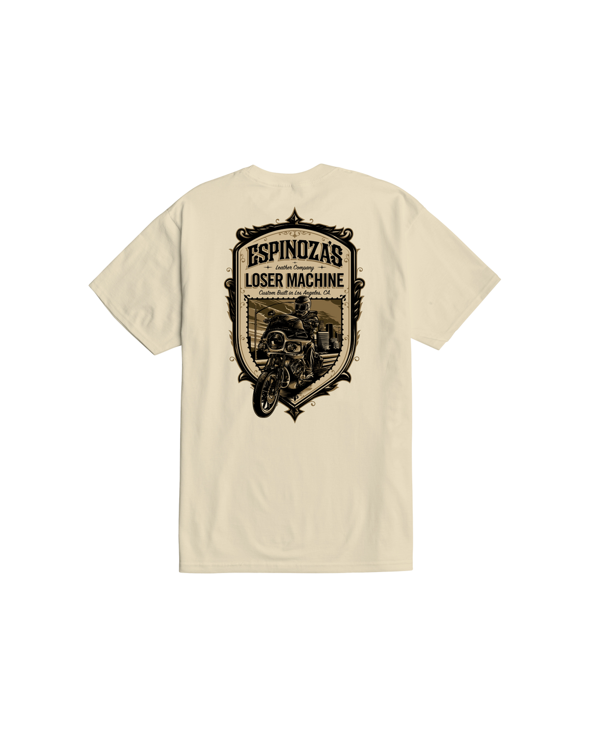 loser machine freeway stock t-shirt cream