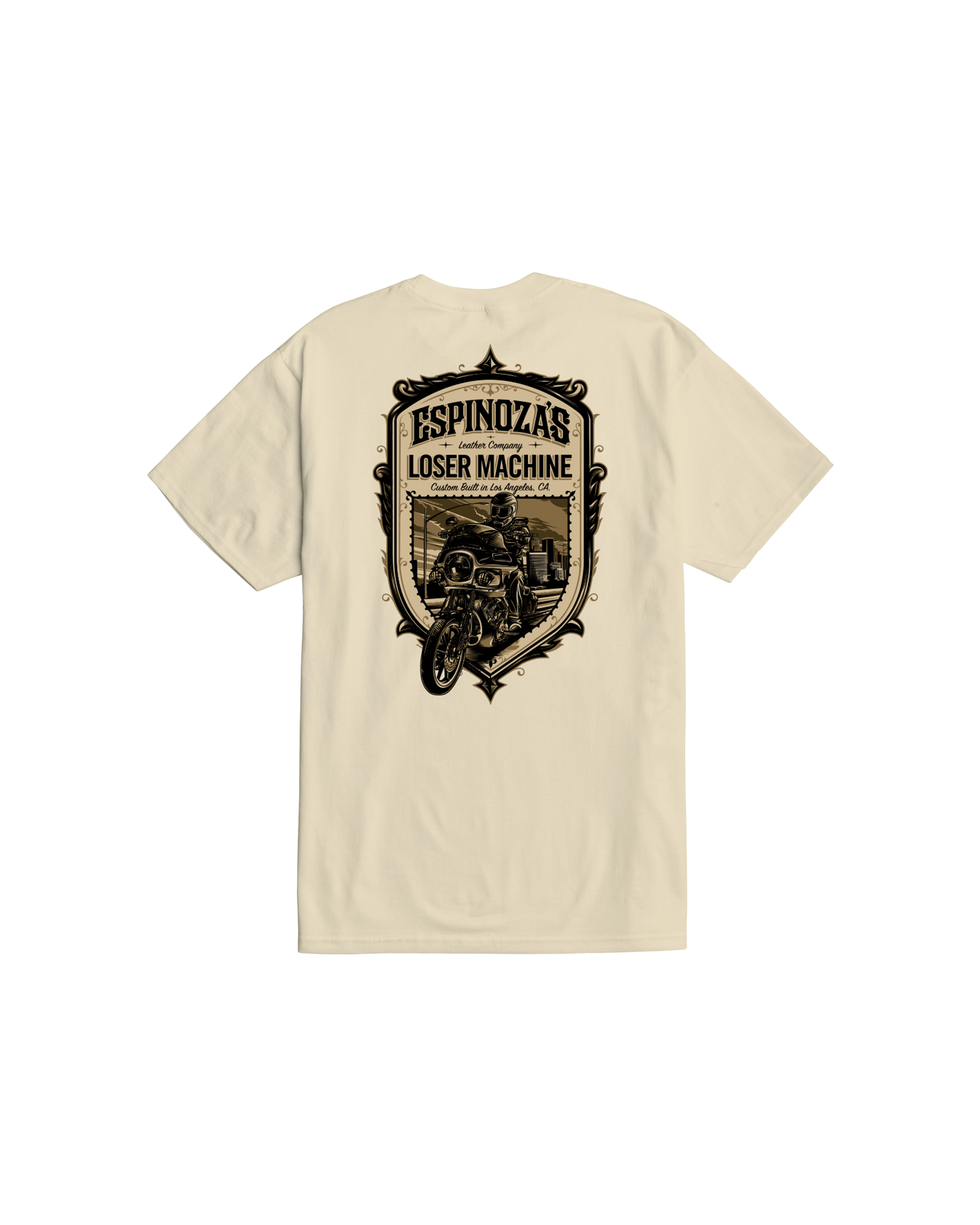 loser machine freeway stock t-shirt cream