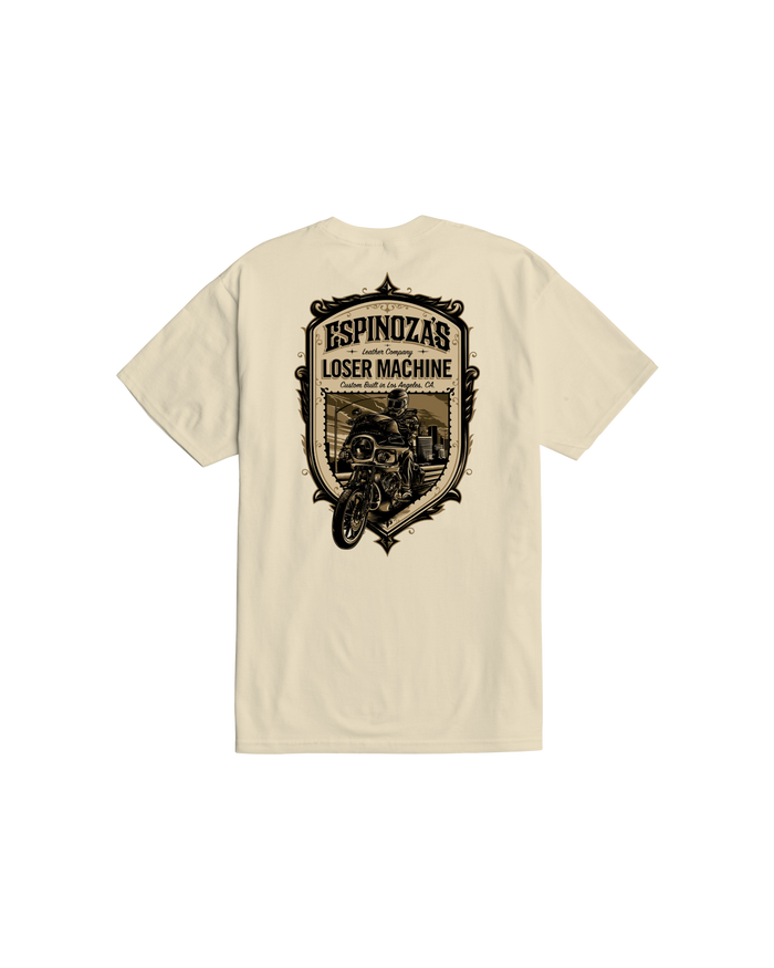 loser machine freeway stock t-shirt cream