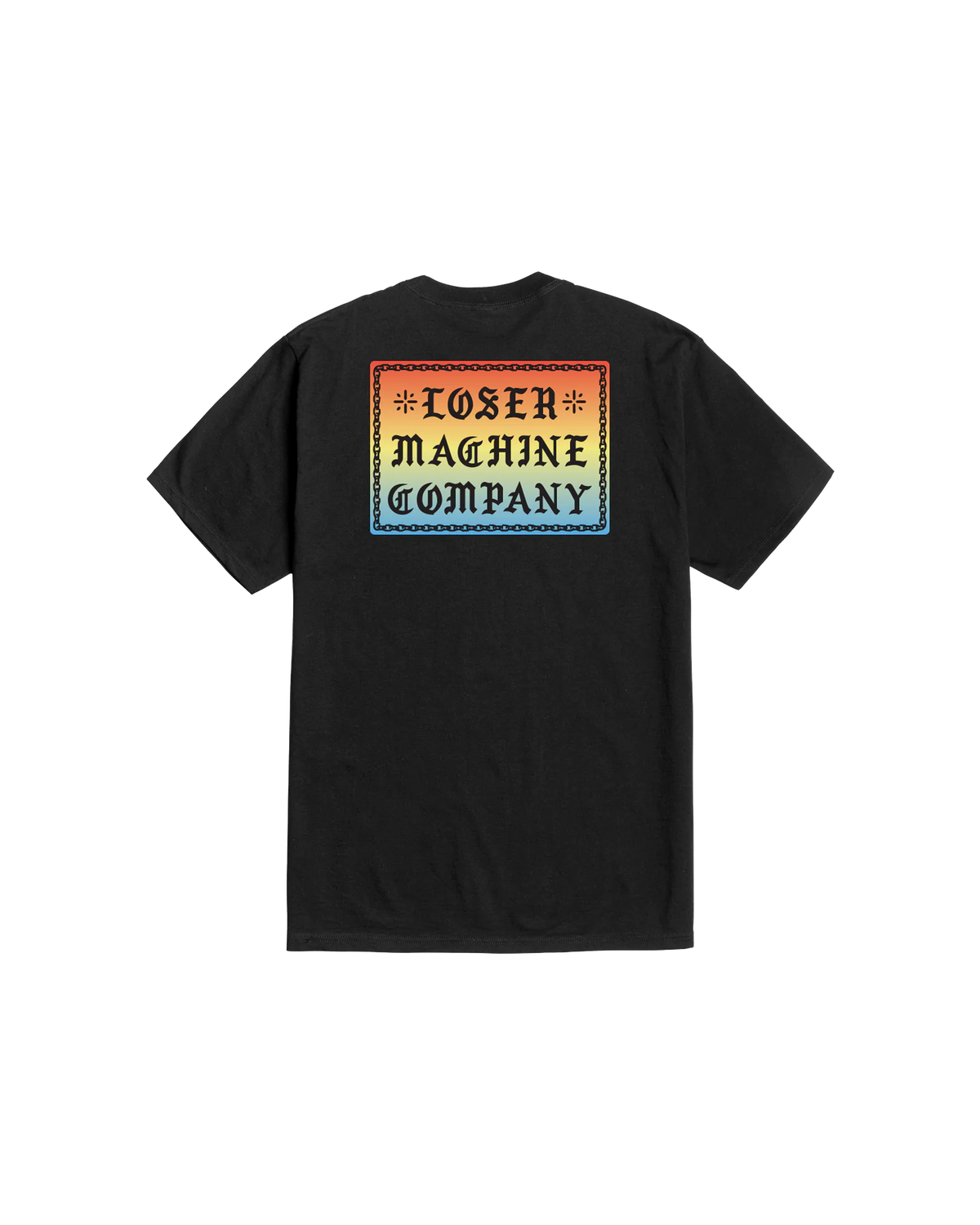 loser machine handbill stock t-shirt black