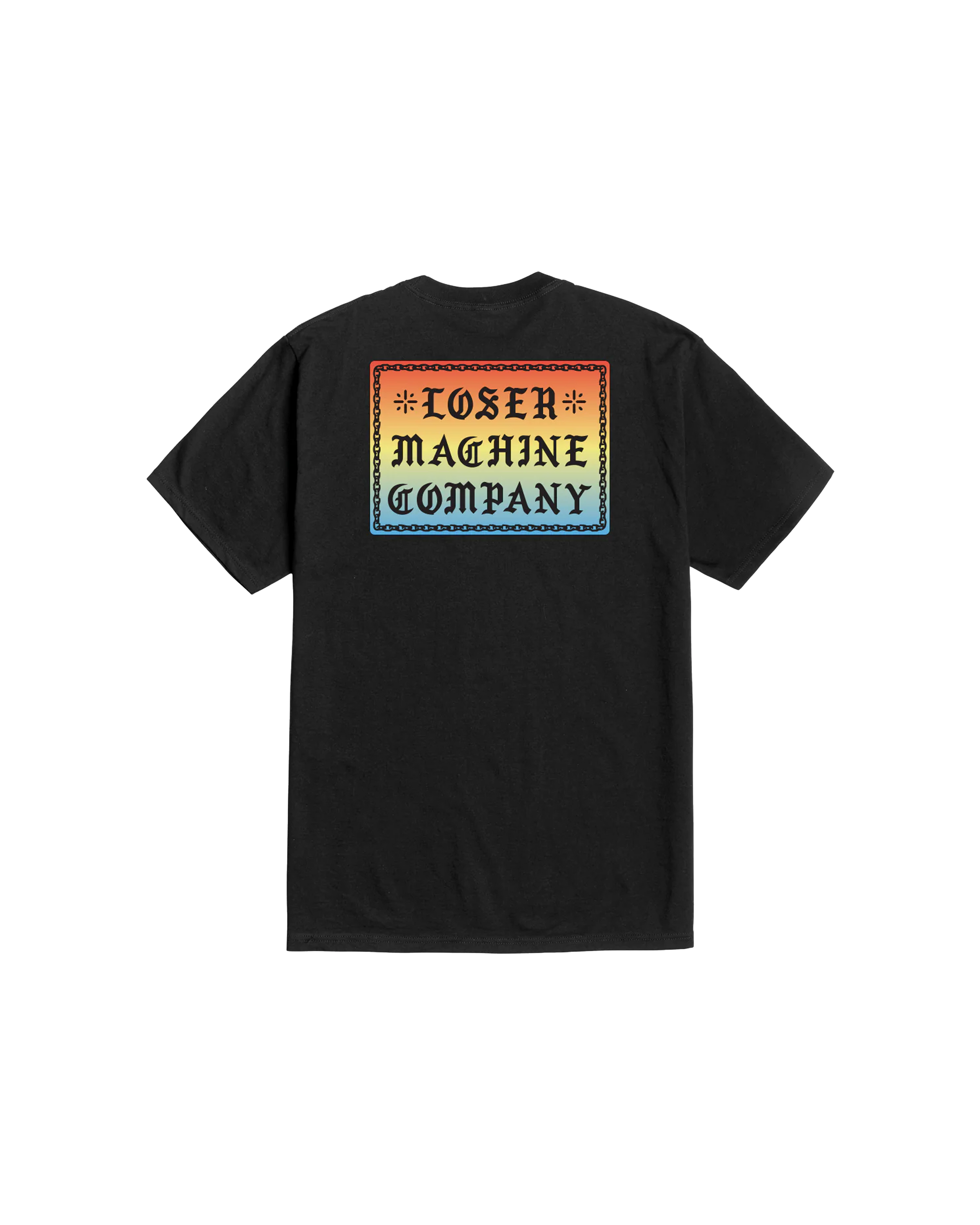 loser machine handbill stock t-shirt black