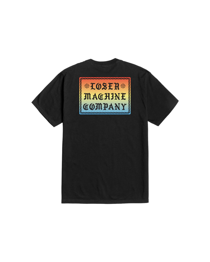 loser machine handbill stock t-shirt black