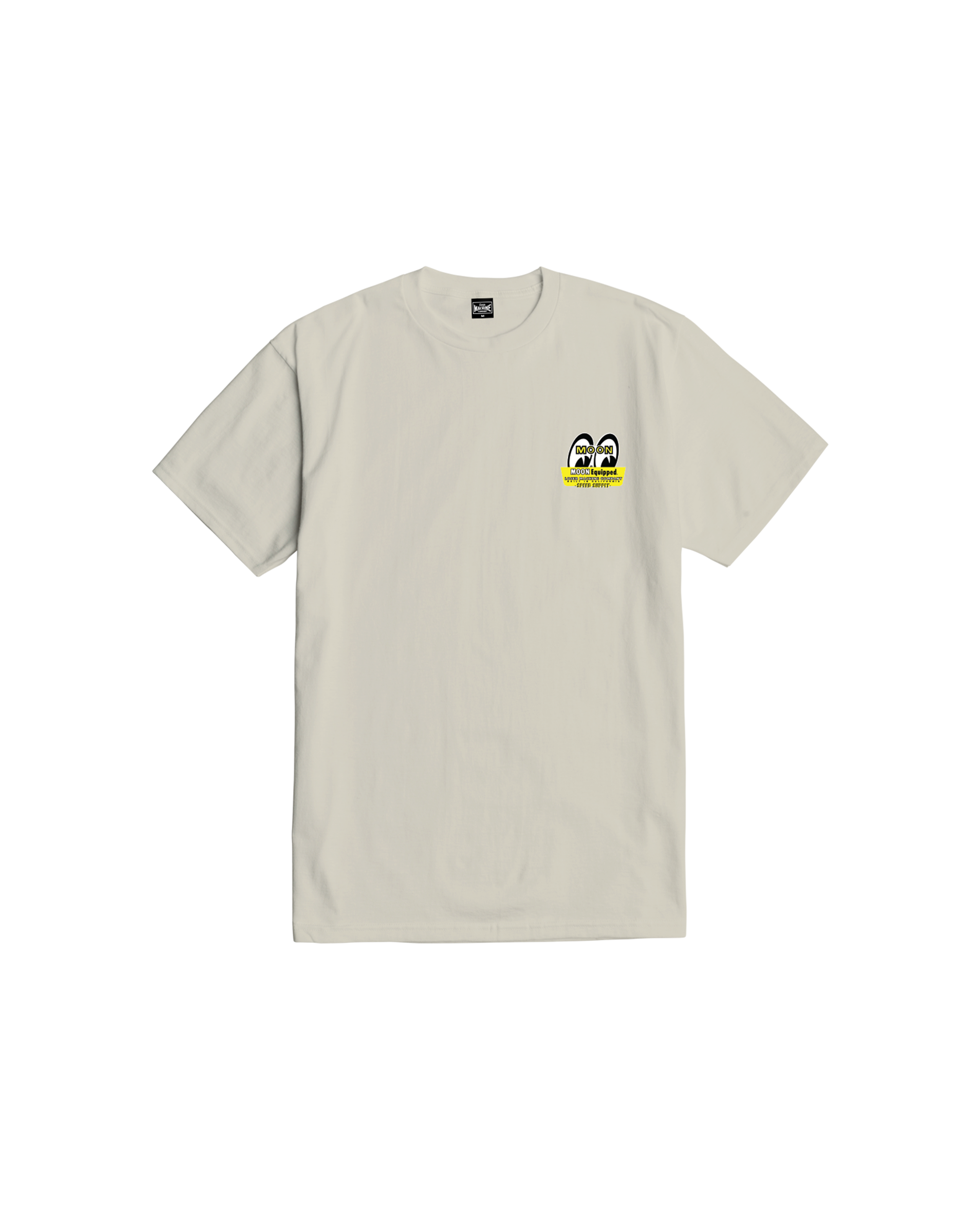 loser machine quarter mile stock t-shirt cream