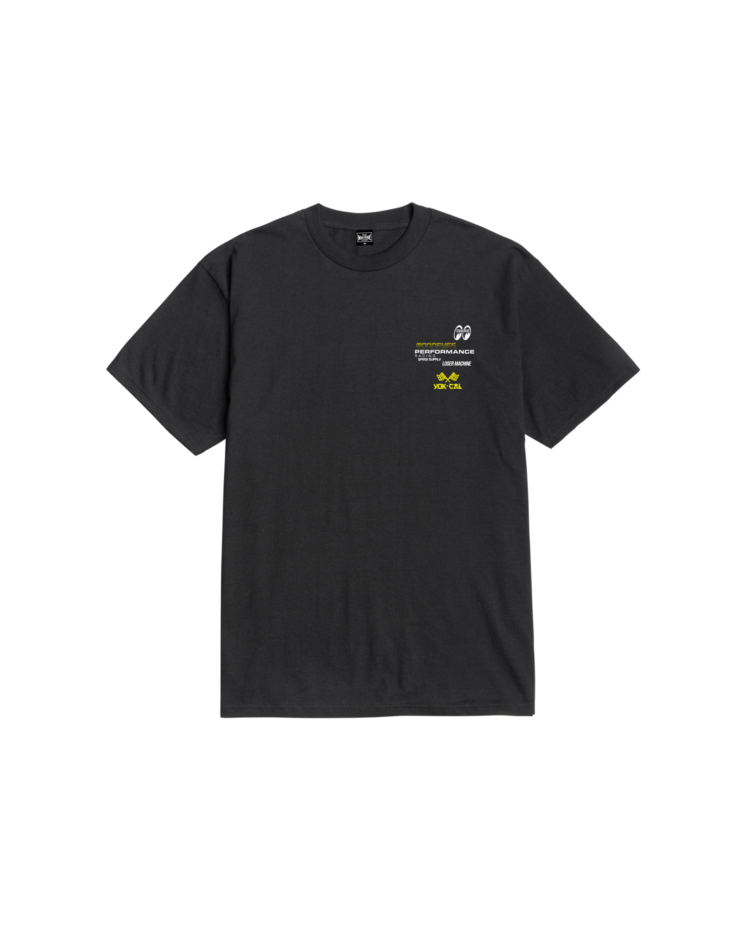 loser machine high performance stock t-shirt black