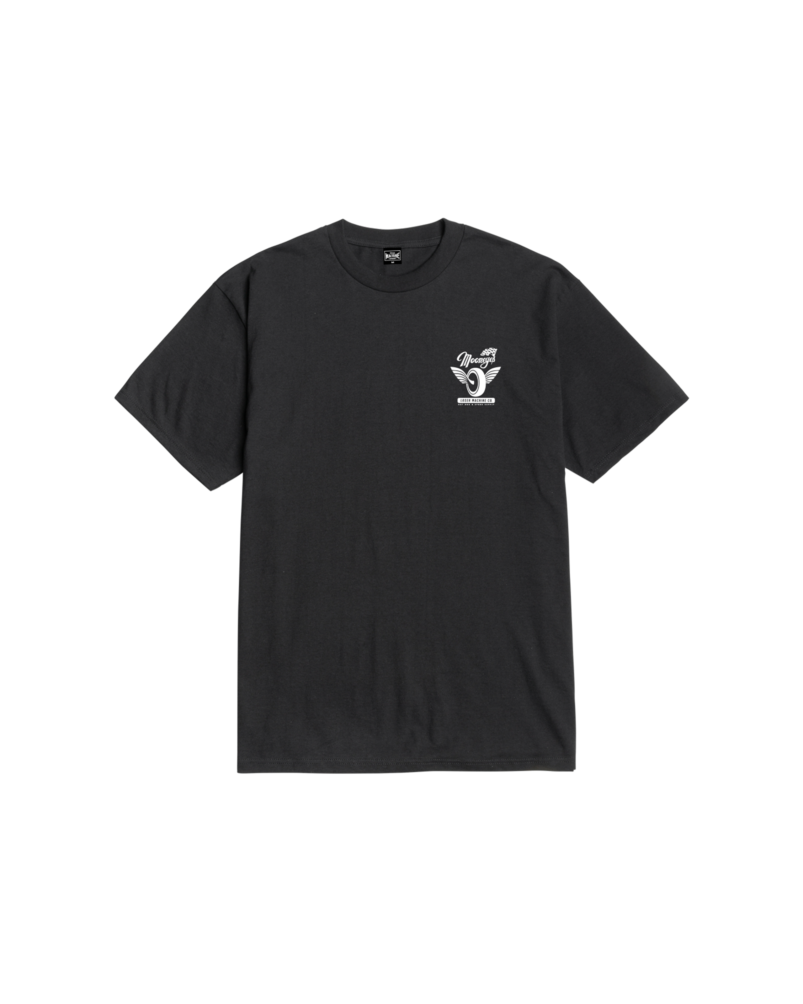 loser machine partnership stock t-shirt black