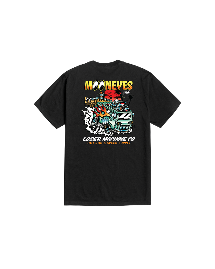 loser machine econo hauling stock t-shirt black