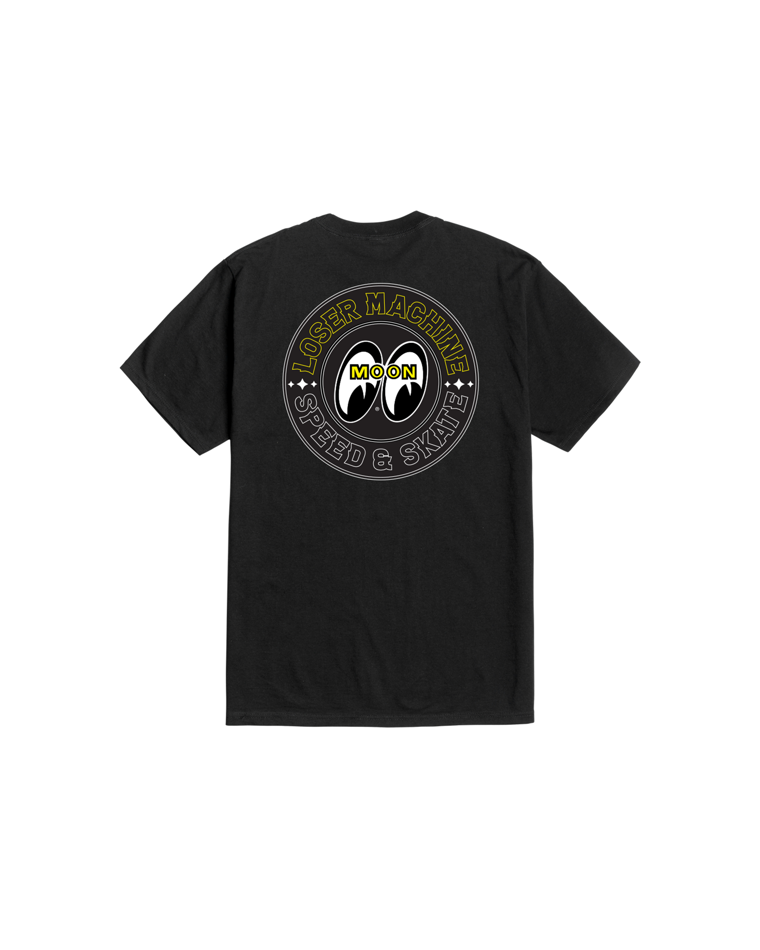 loser machine factory team ii stock t-shirt black