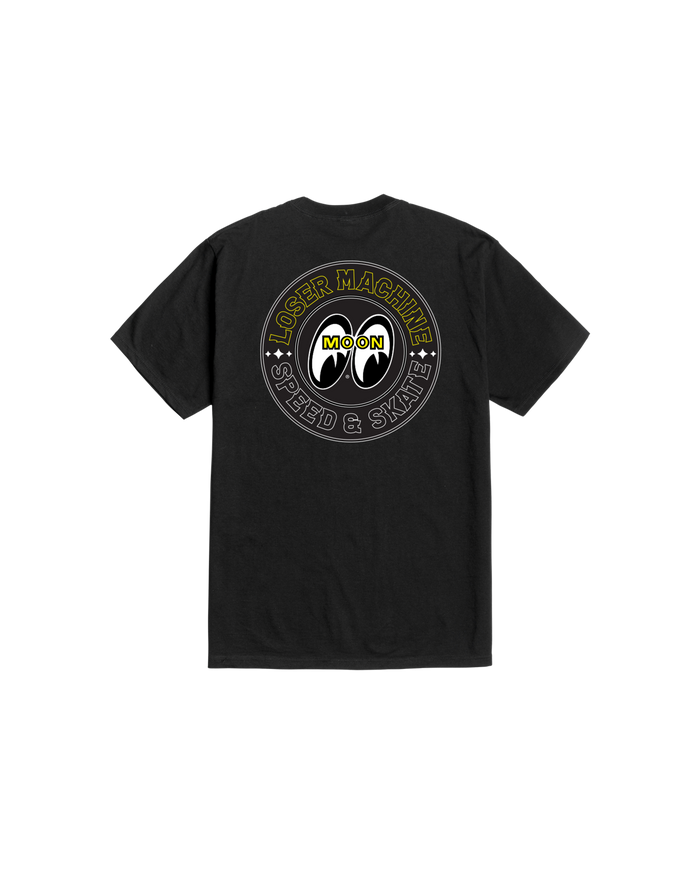 loser machine factory team ii stock t-shirt black