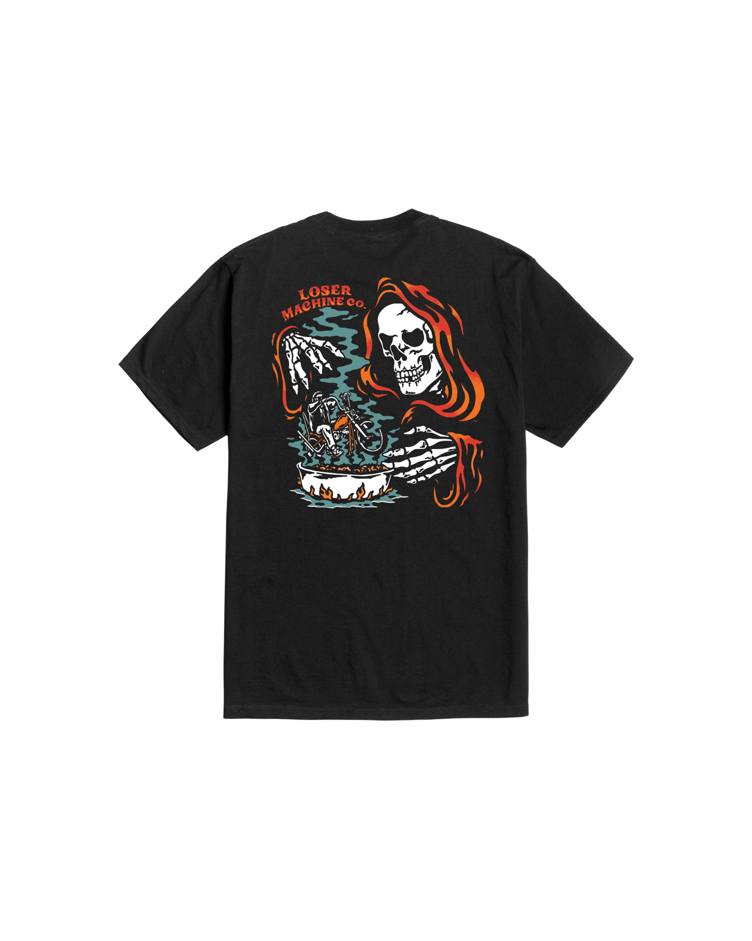 loser machine mystic mix stock t-shirt black