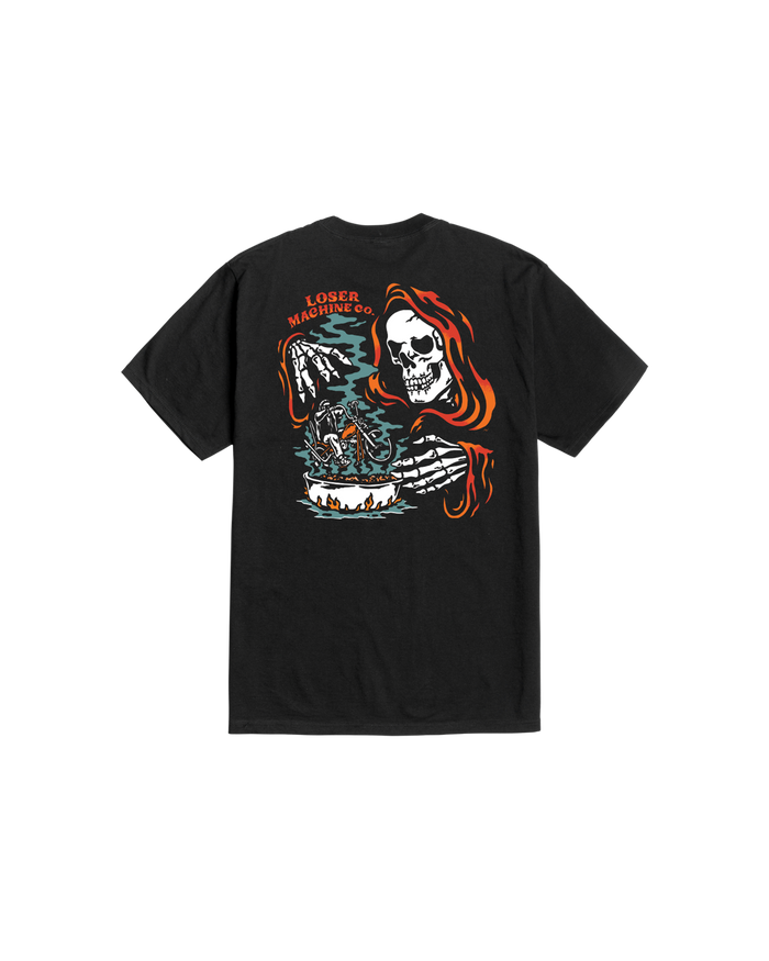loser machine mystic mix stock t-shirt black
