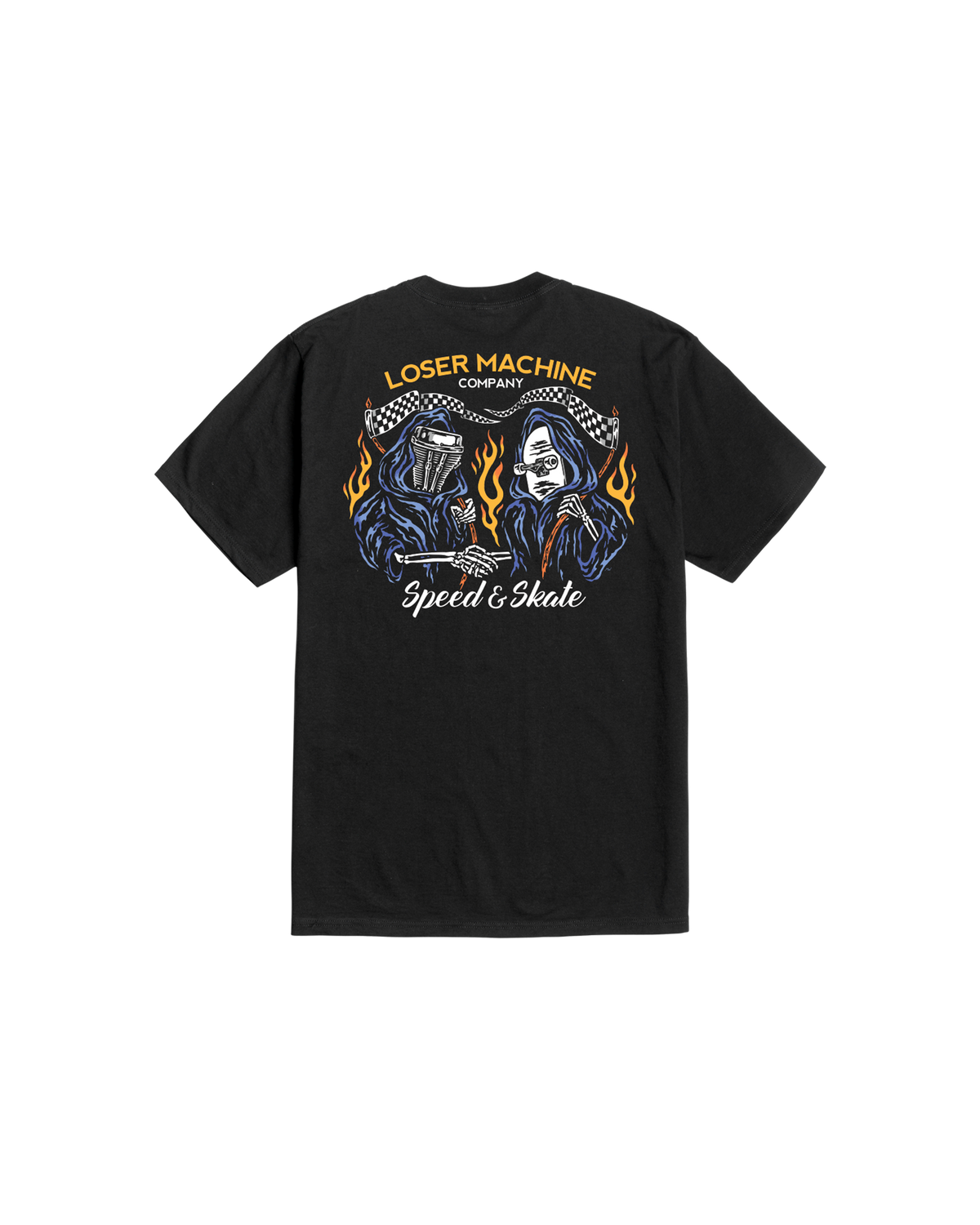 loser machine brothers bond stock t-shirt black