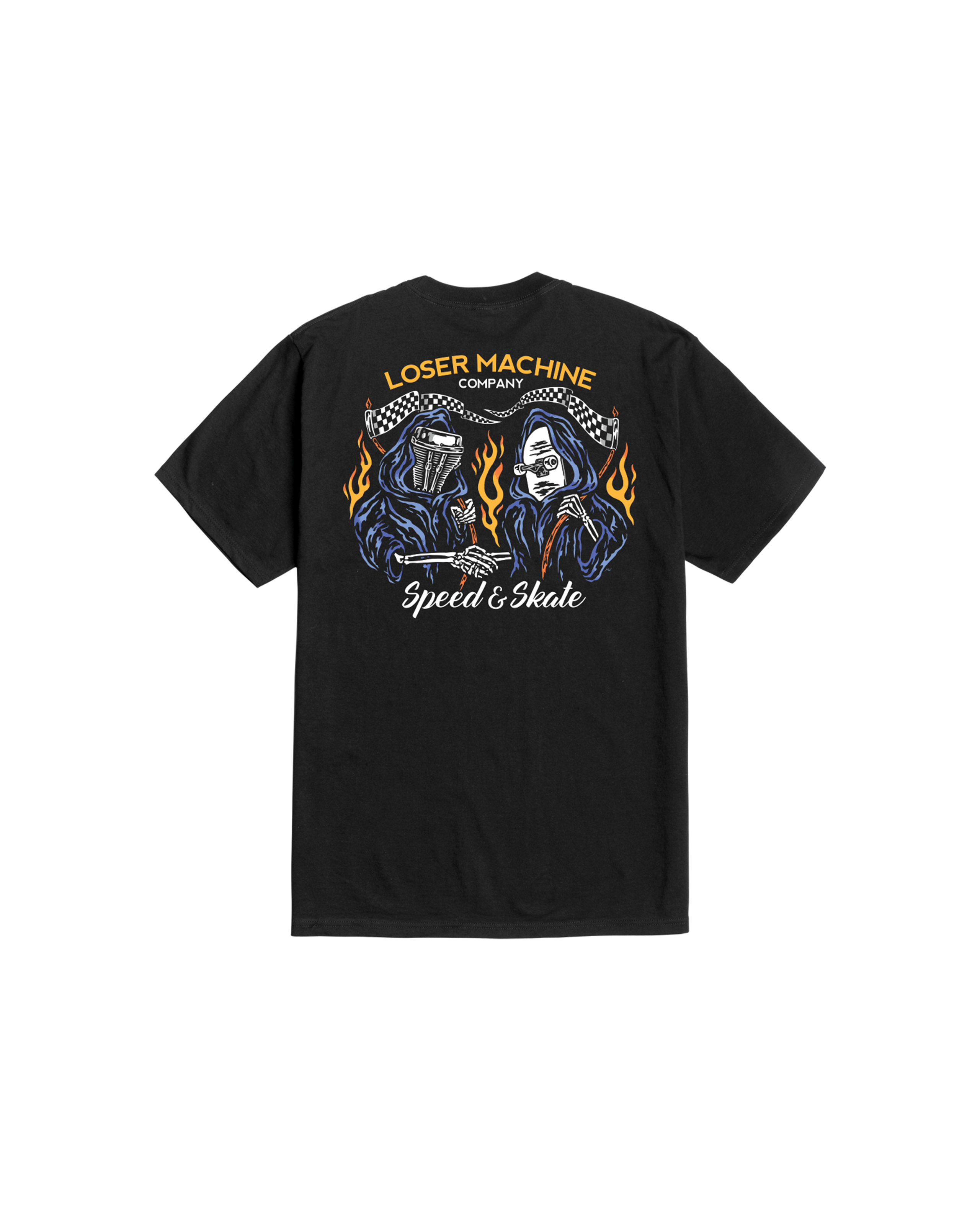 loser machine brothers bond stock t-shirt black