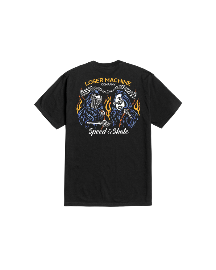 loser machine brothers bond stock t-shirt black