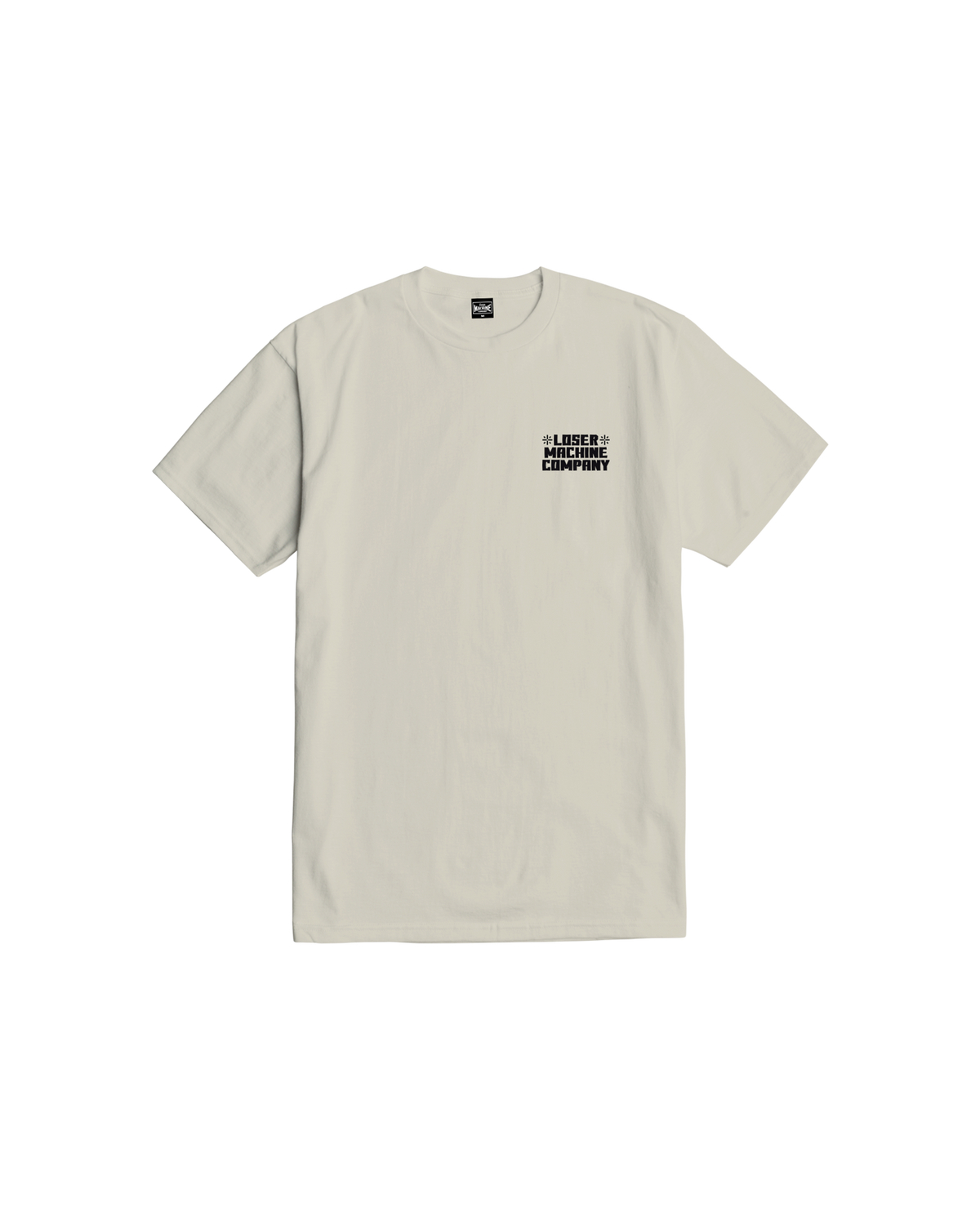 loser machine neighborhood watch stock t-shirt cream