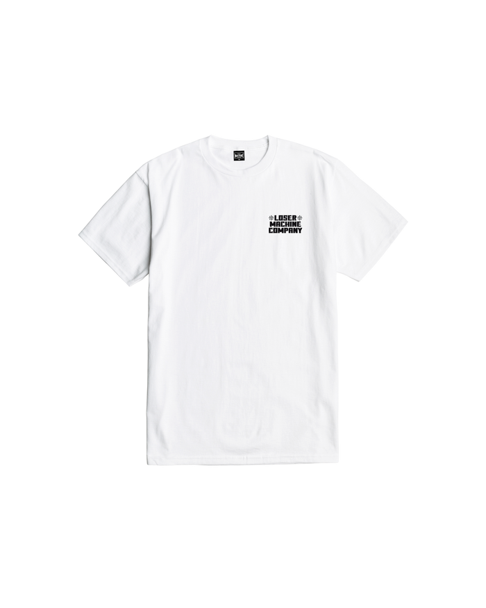 loser machine neighborhood watch stock t-shirt white