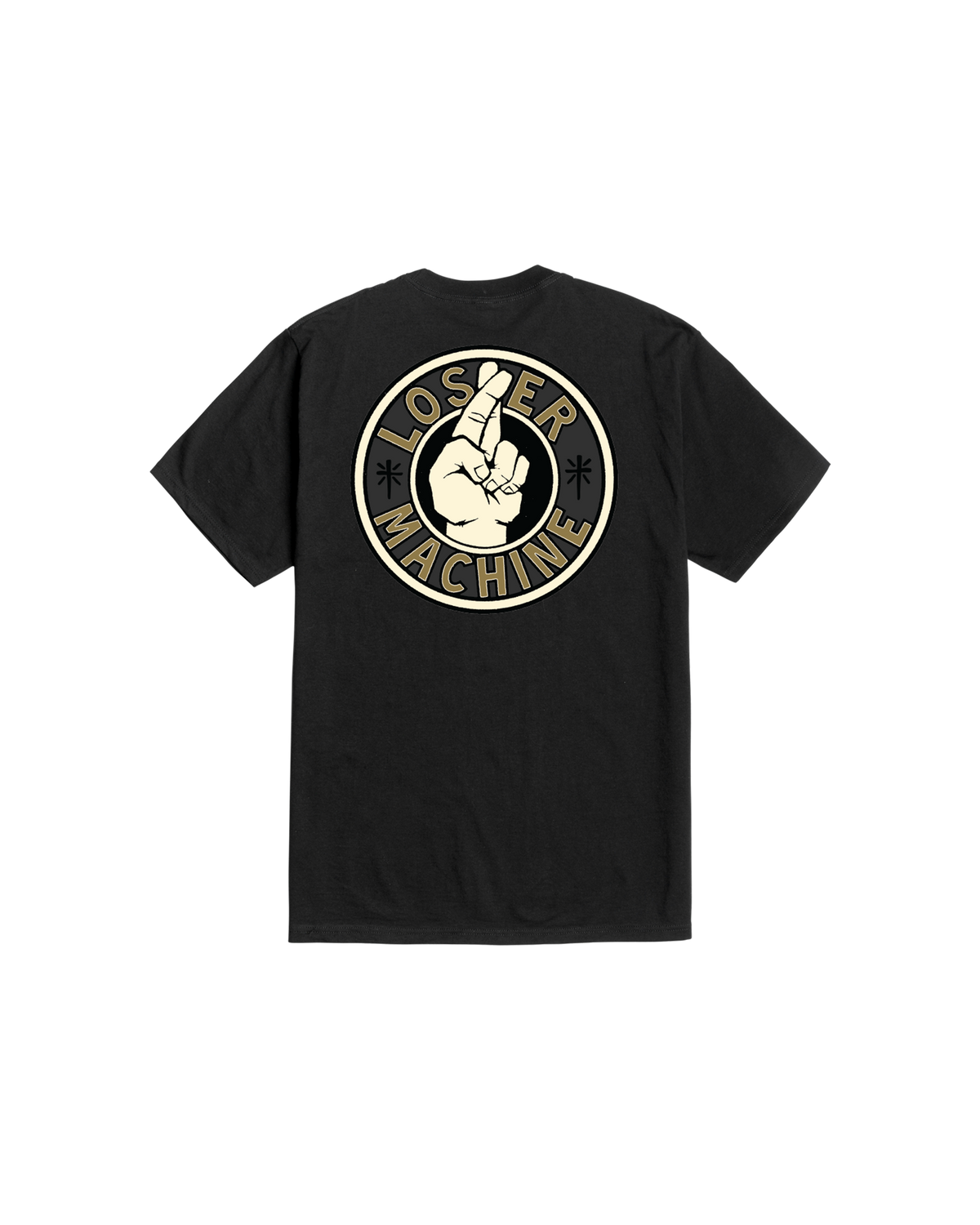 loser machine imprint stock t-shirt black