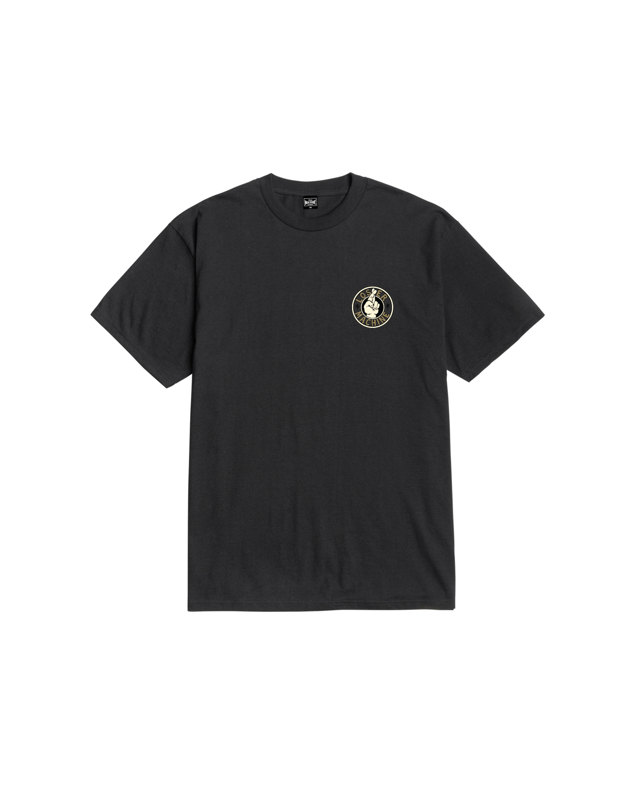loser machine imprint stock t-shirt black