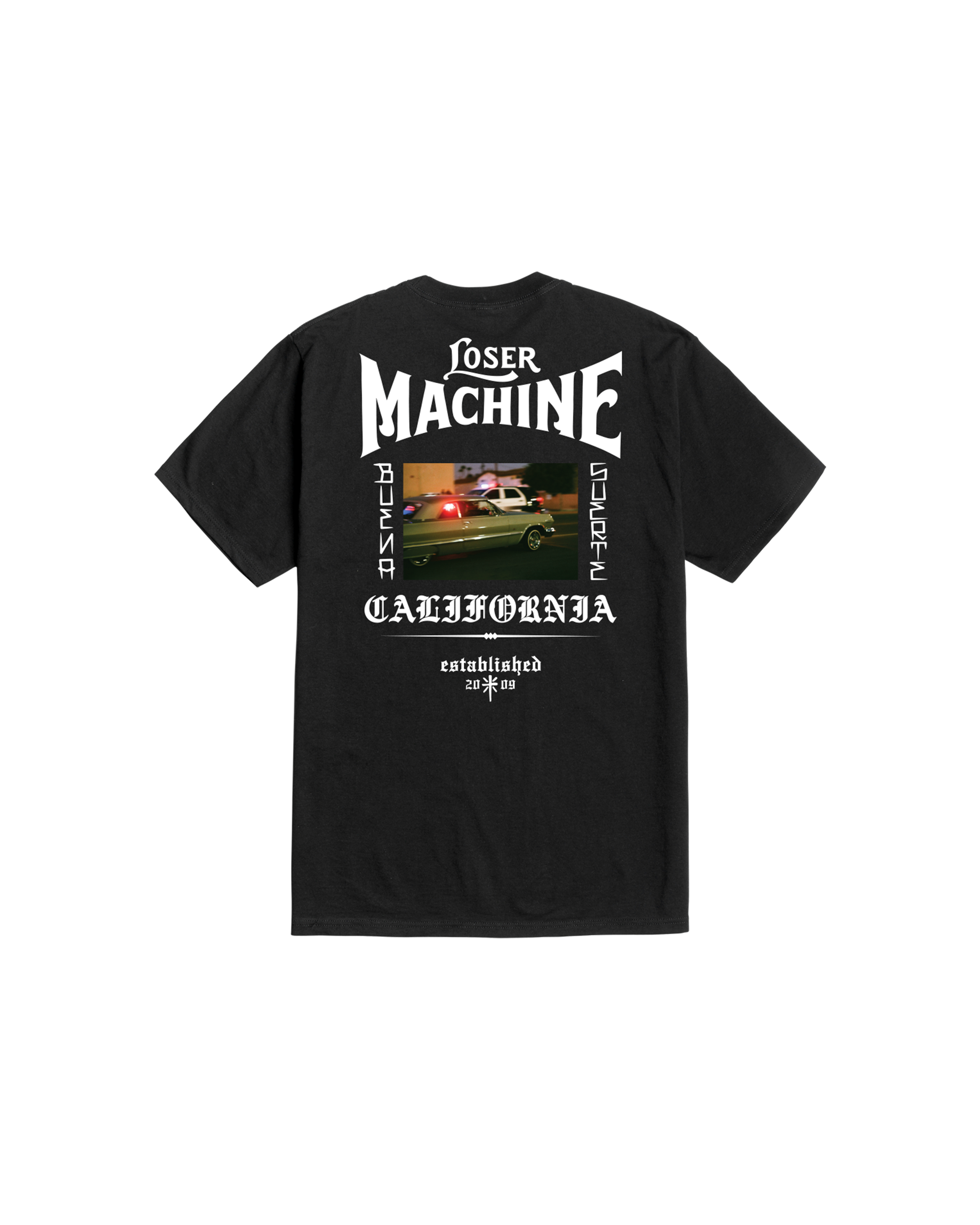 loser machine boulevard stock t-shirt black