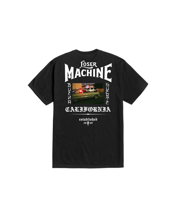loser machine boulevard stock t-shirt black