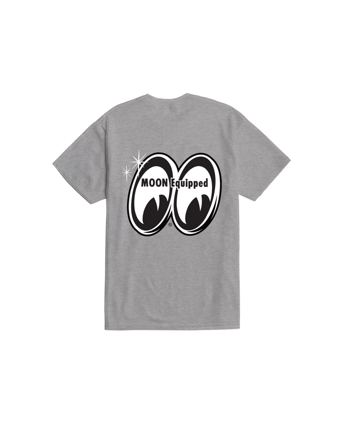 loser machine big time stock t-shirt heather grey