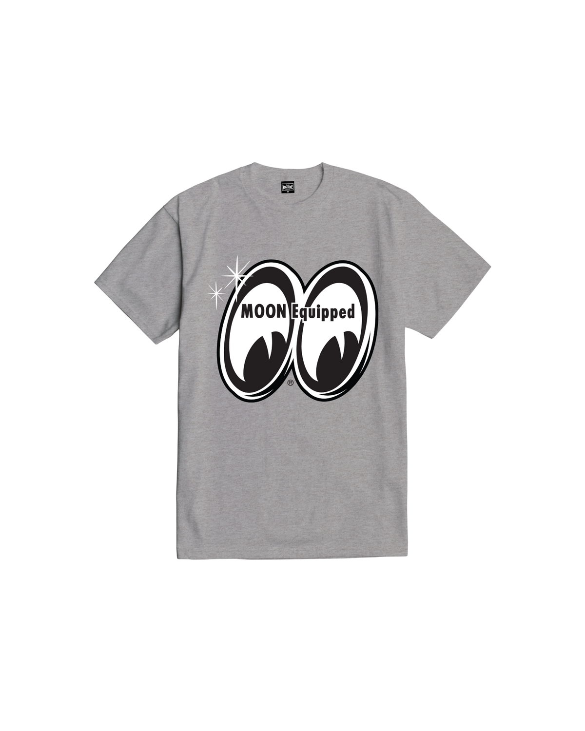 loser machine big time stock t-shirt heather grey