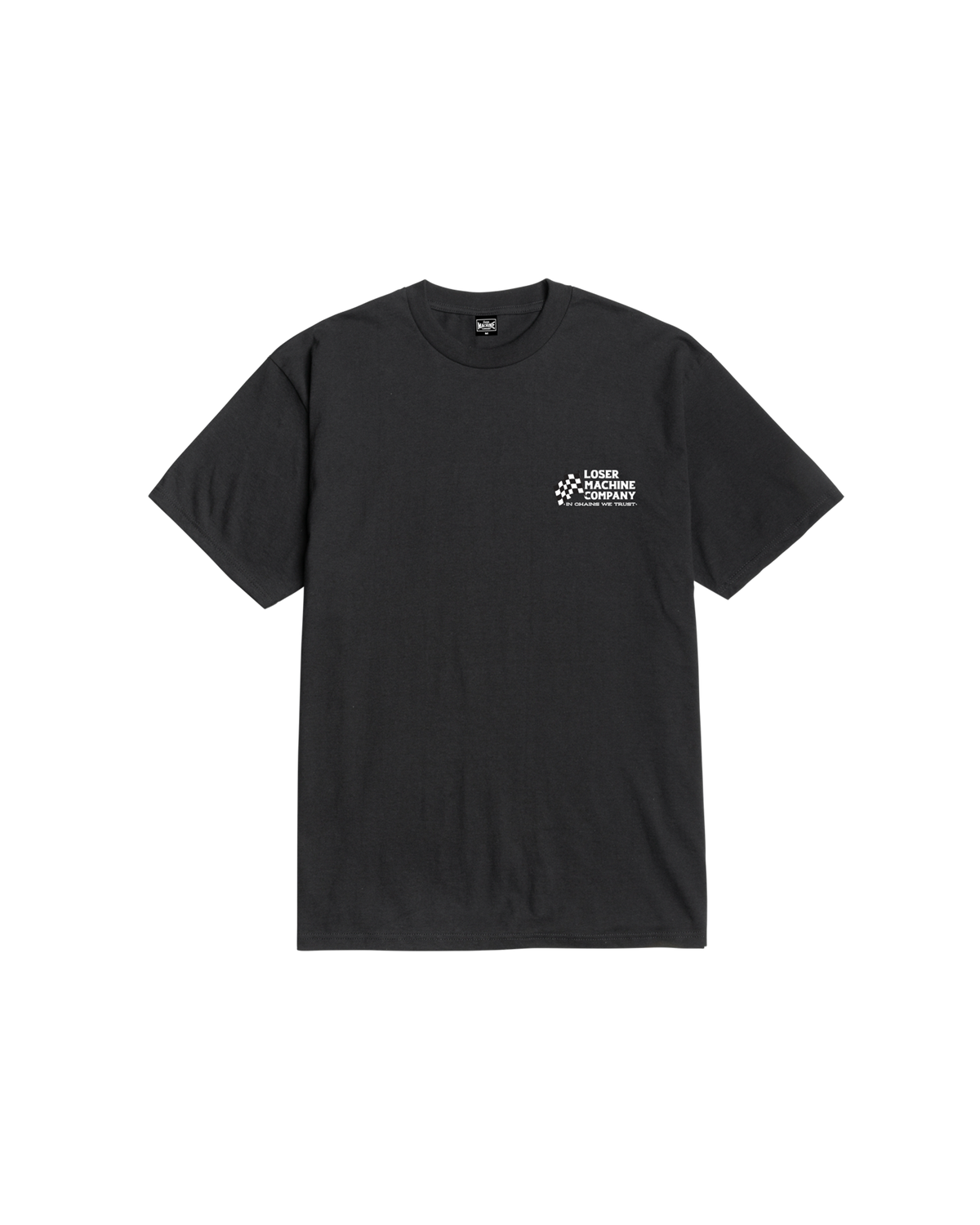 loser machine national champ stock t-shirt black