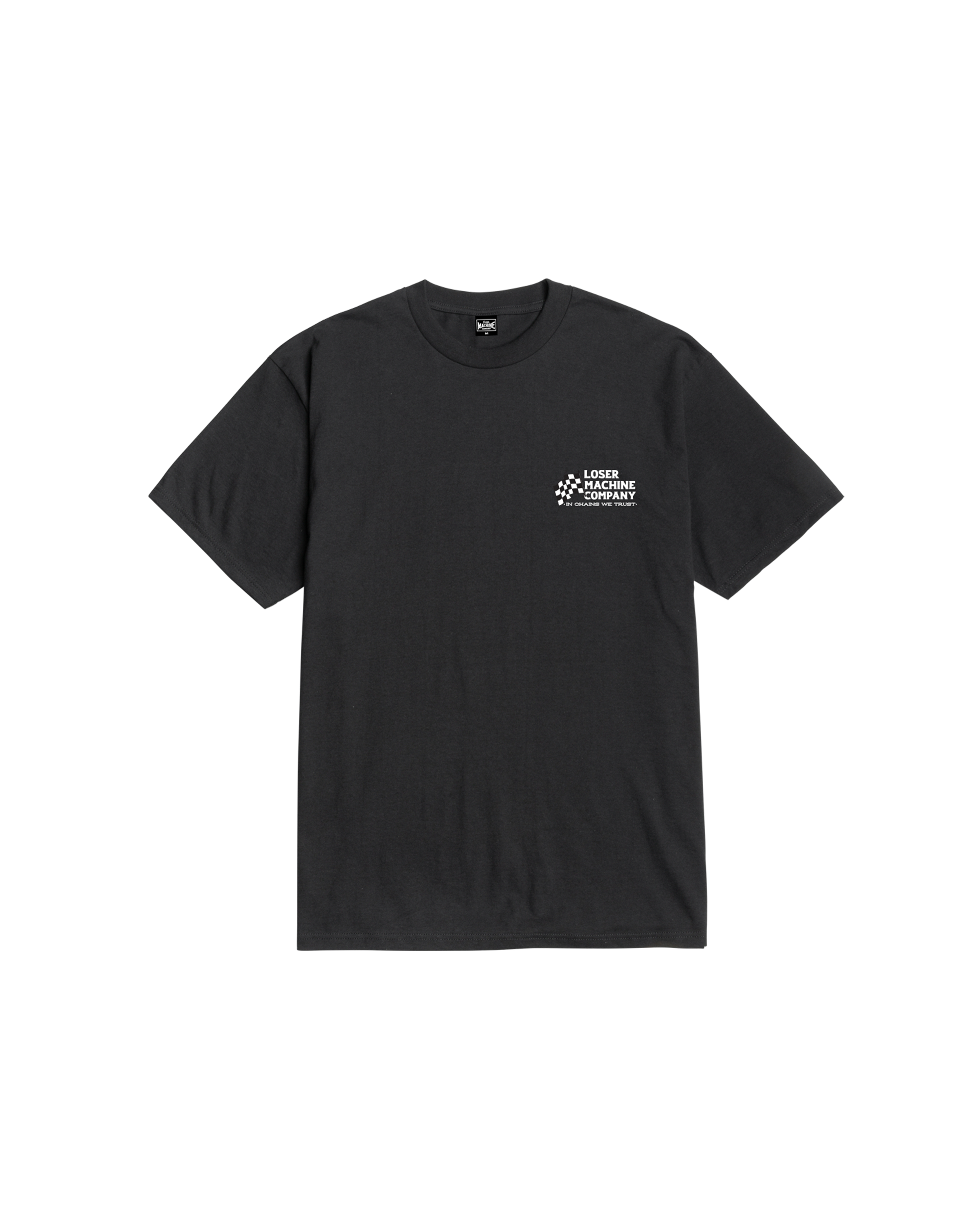 loser machine national champ stock t-shirt black