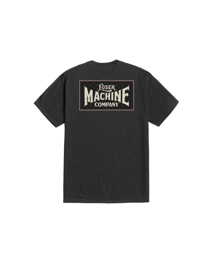 loser machine street sound stock t-shirt black