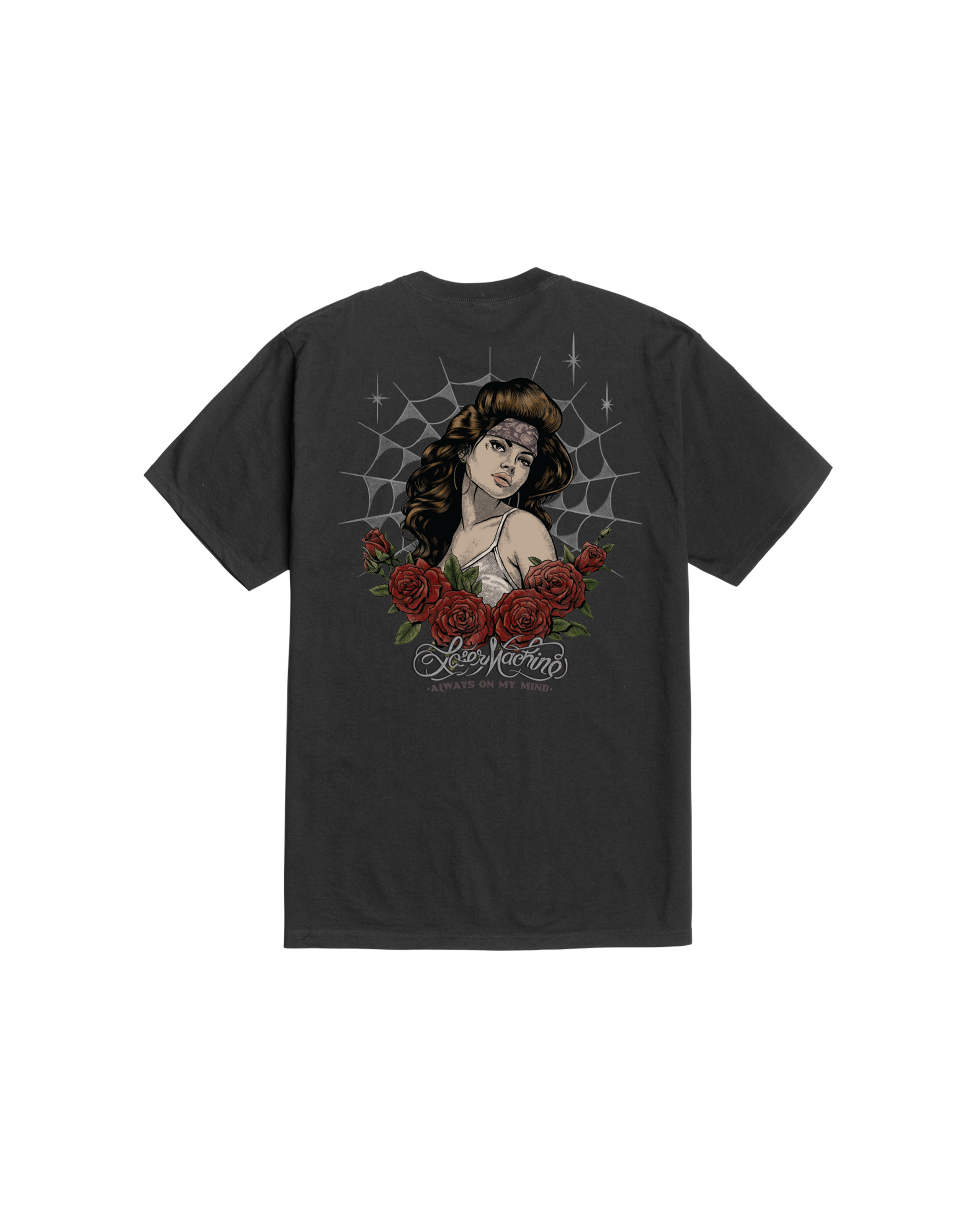 loser machine on my mind stock t-shirt black