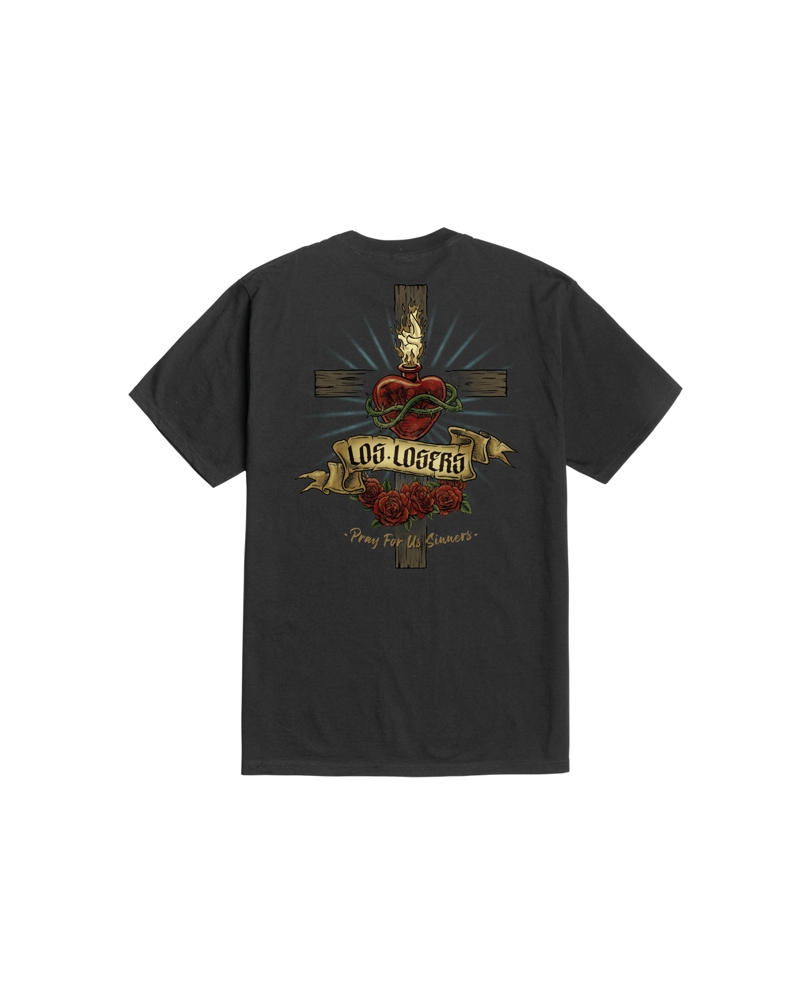 loser machine pure heart stock t-shirt black