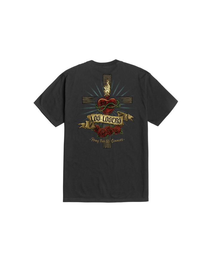 loser machine pure heart stock t-shirt black