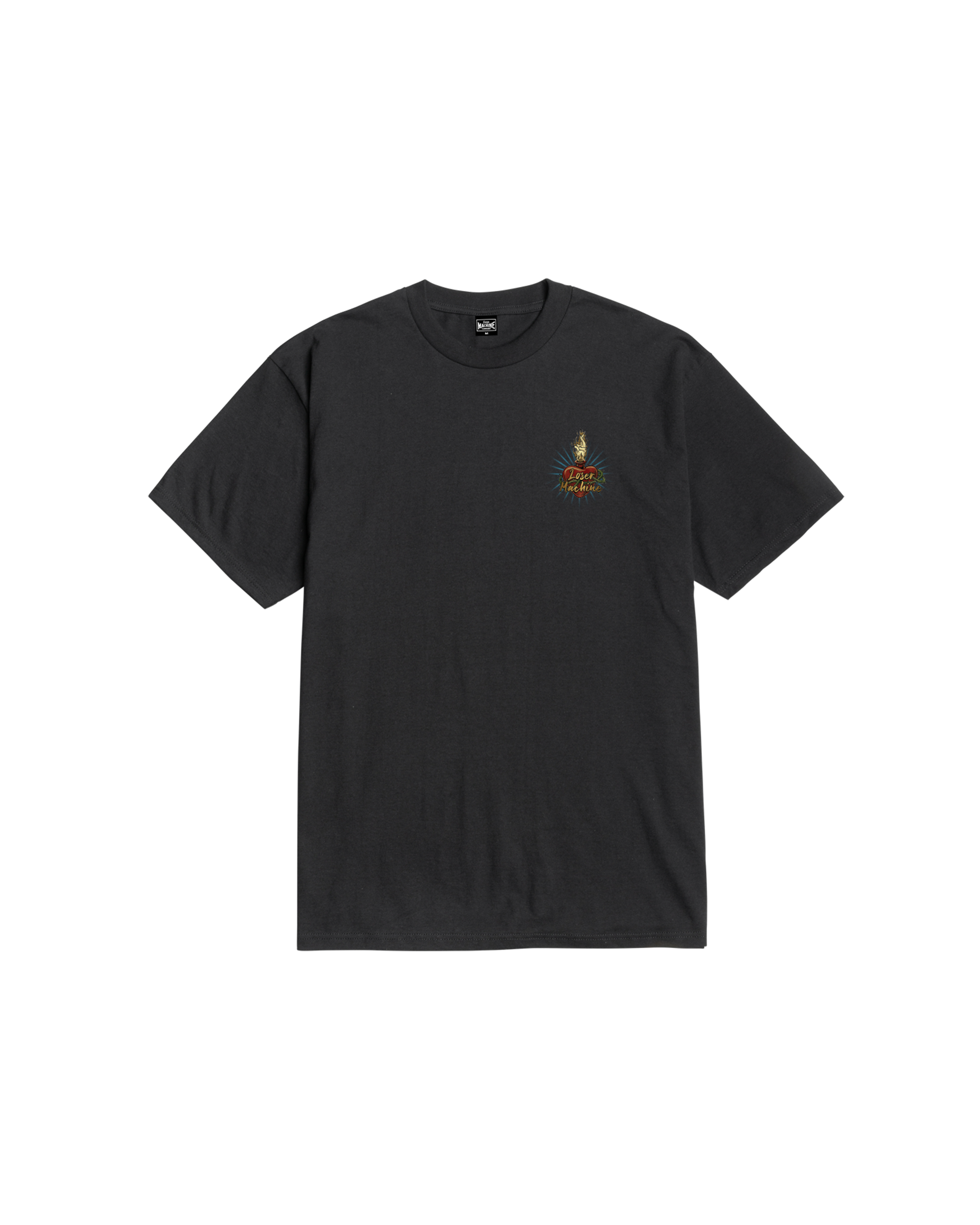 loser machine pure heart stock t-shirt black