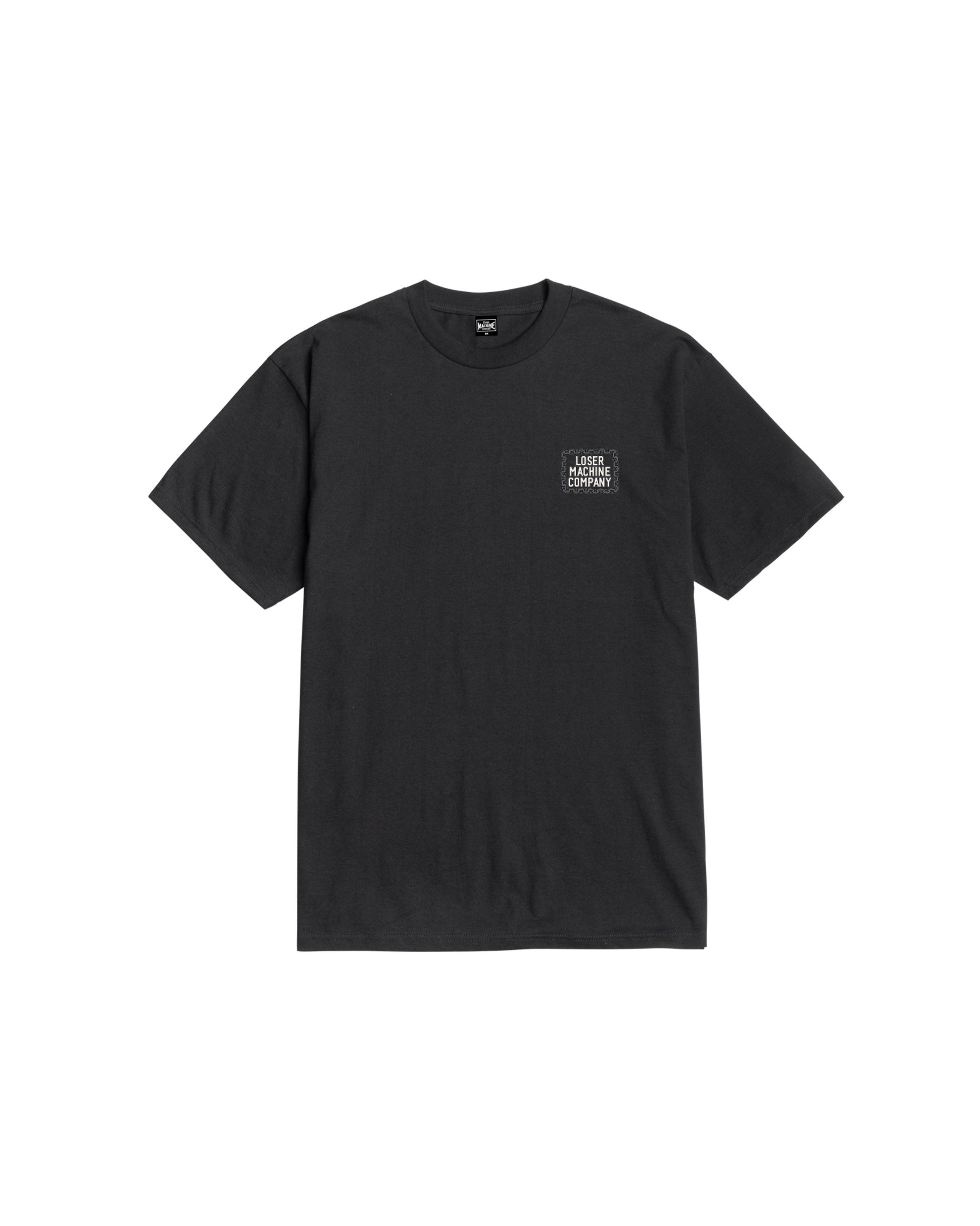 loser machine no master stock t-shirt black