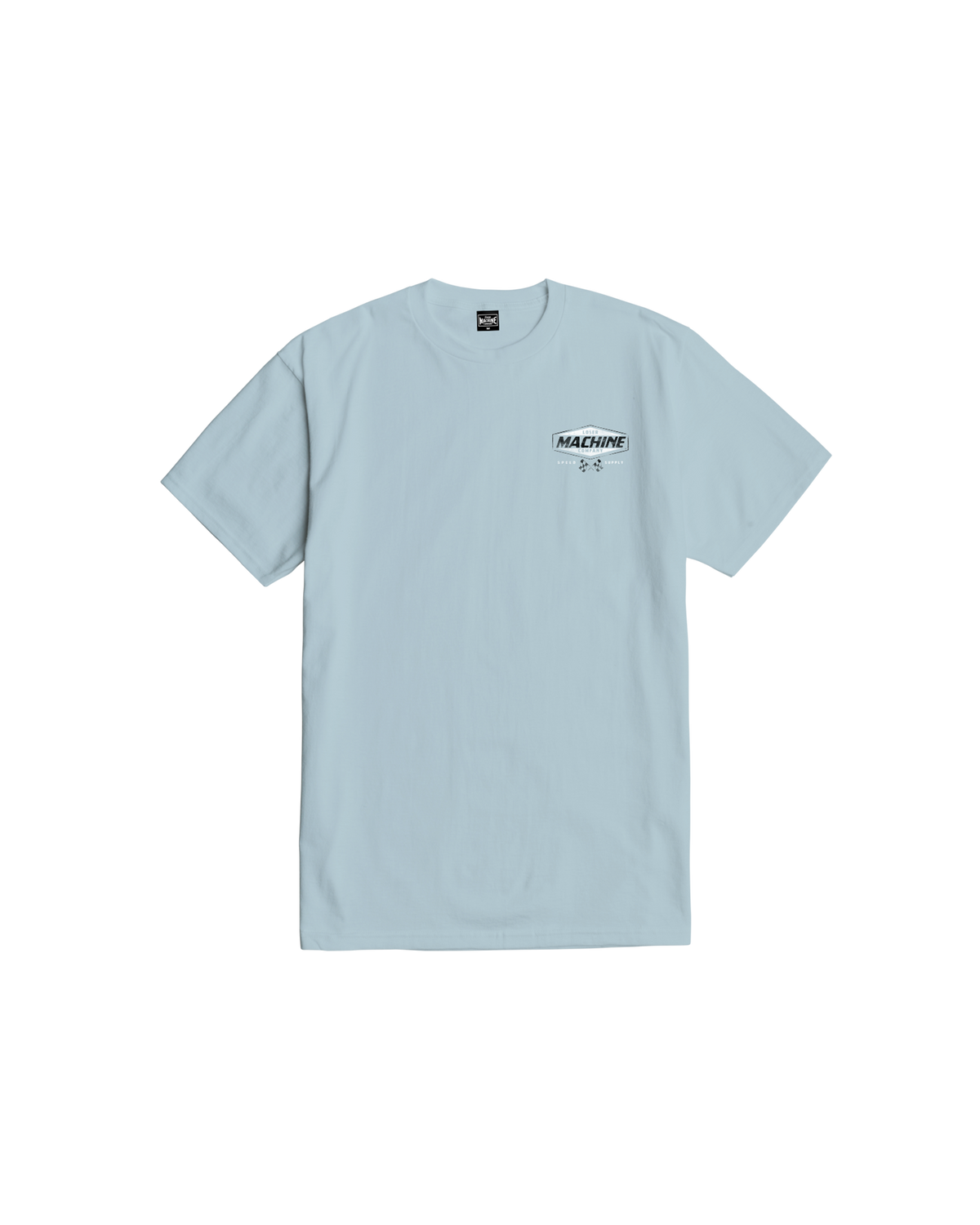 loser machine gravel road stock t-shirt lt blue