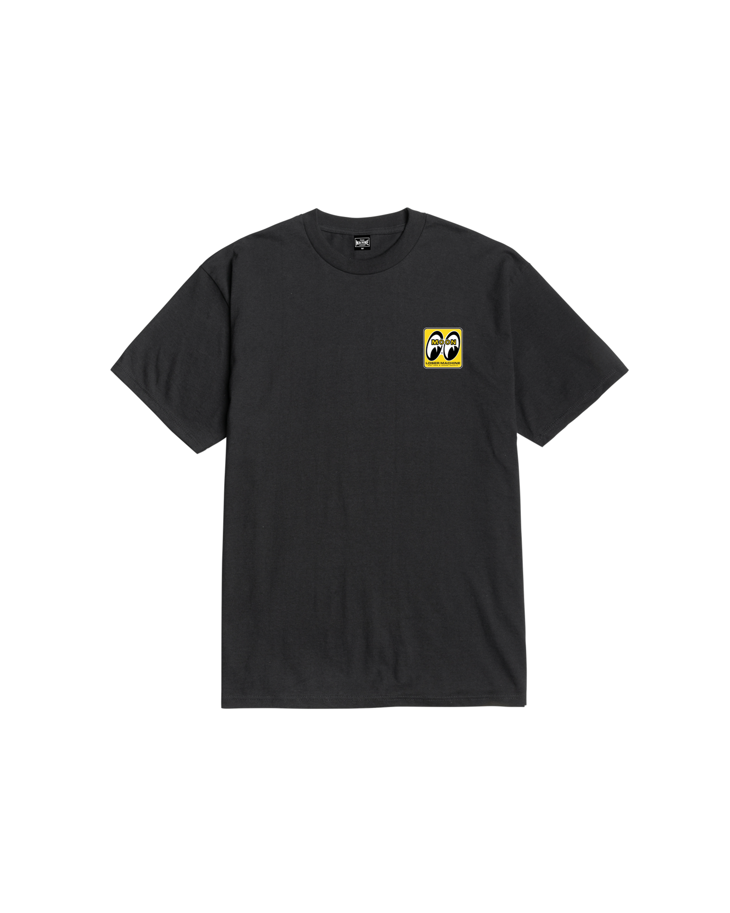 loser machine race track stock t-shirt black