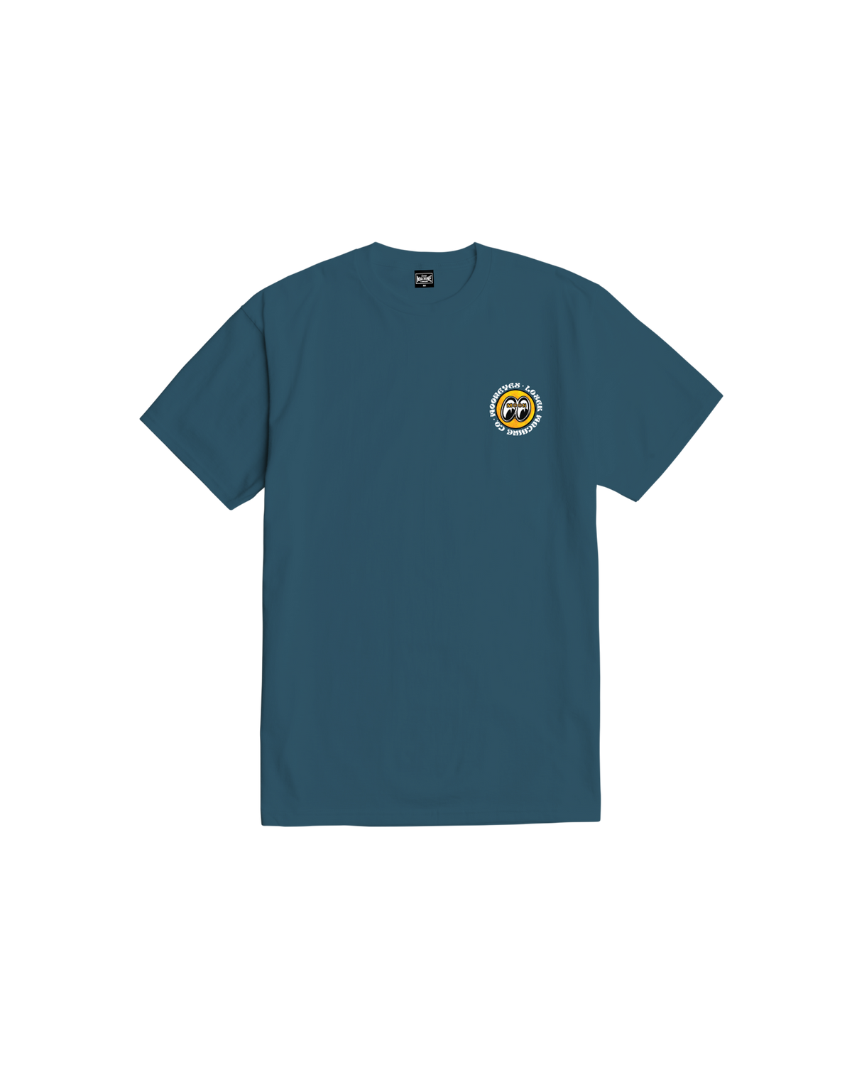 loser machine power slide stock t-shirt harbor blue